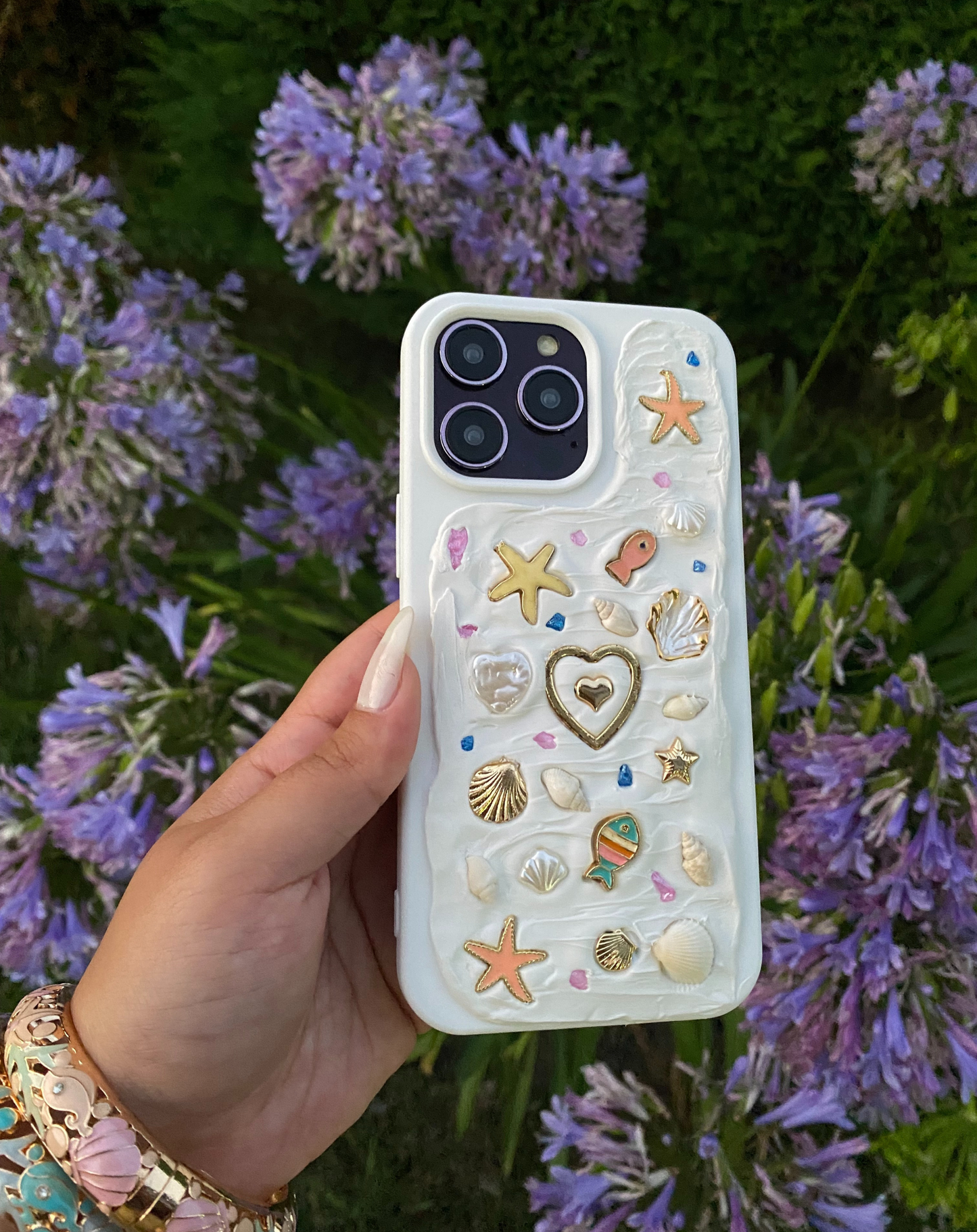 Deniz Esintili Charmlı Özel Tasarım Telefon Kılıfı >>>