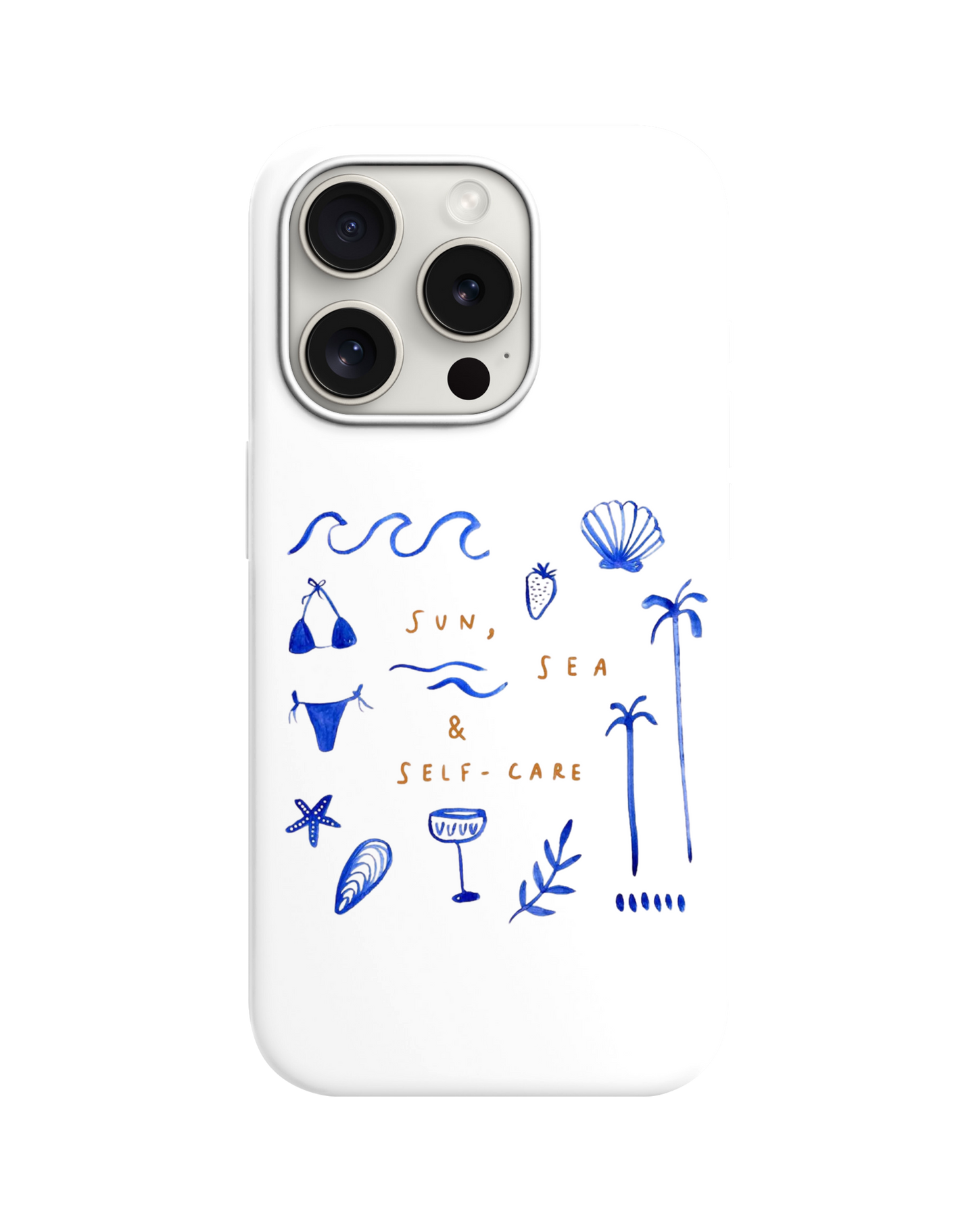 Minimal Yaz Ruhlu Telefon Kılıfı --- 363