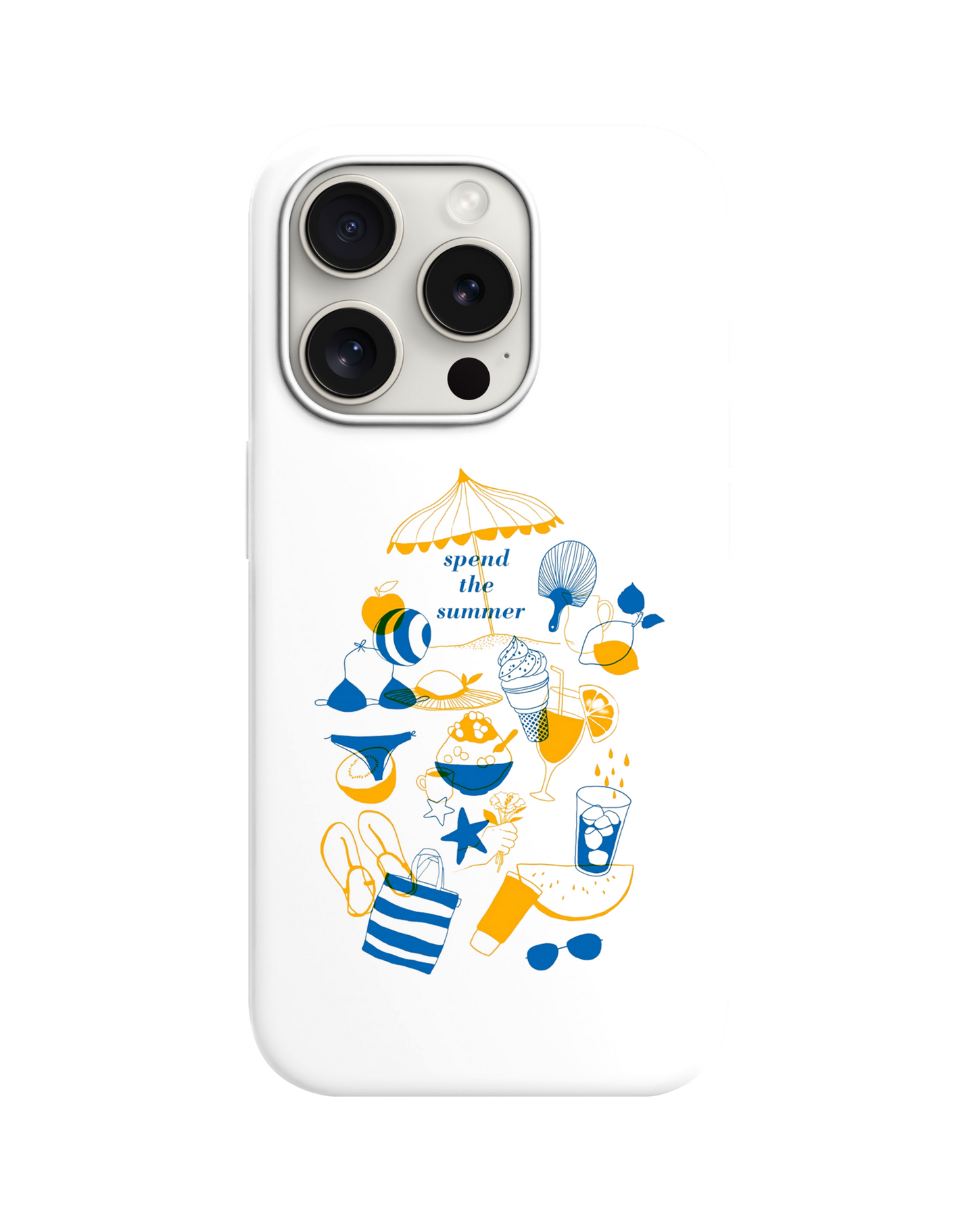 Yaz Temalı Telefon Kılıfı --- 369
