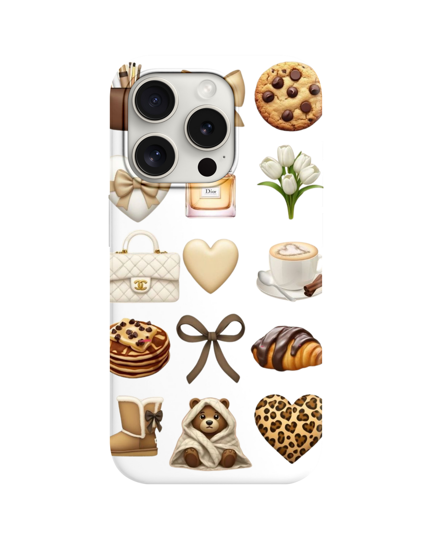 Teddy Bear & Tatlı Kombinli Telefon Kılıfı *** 378