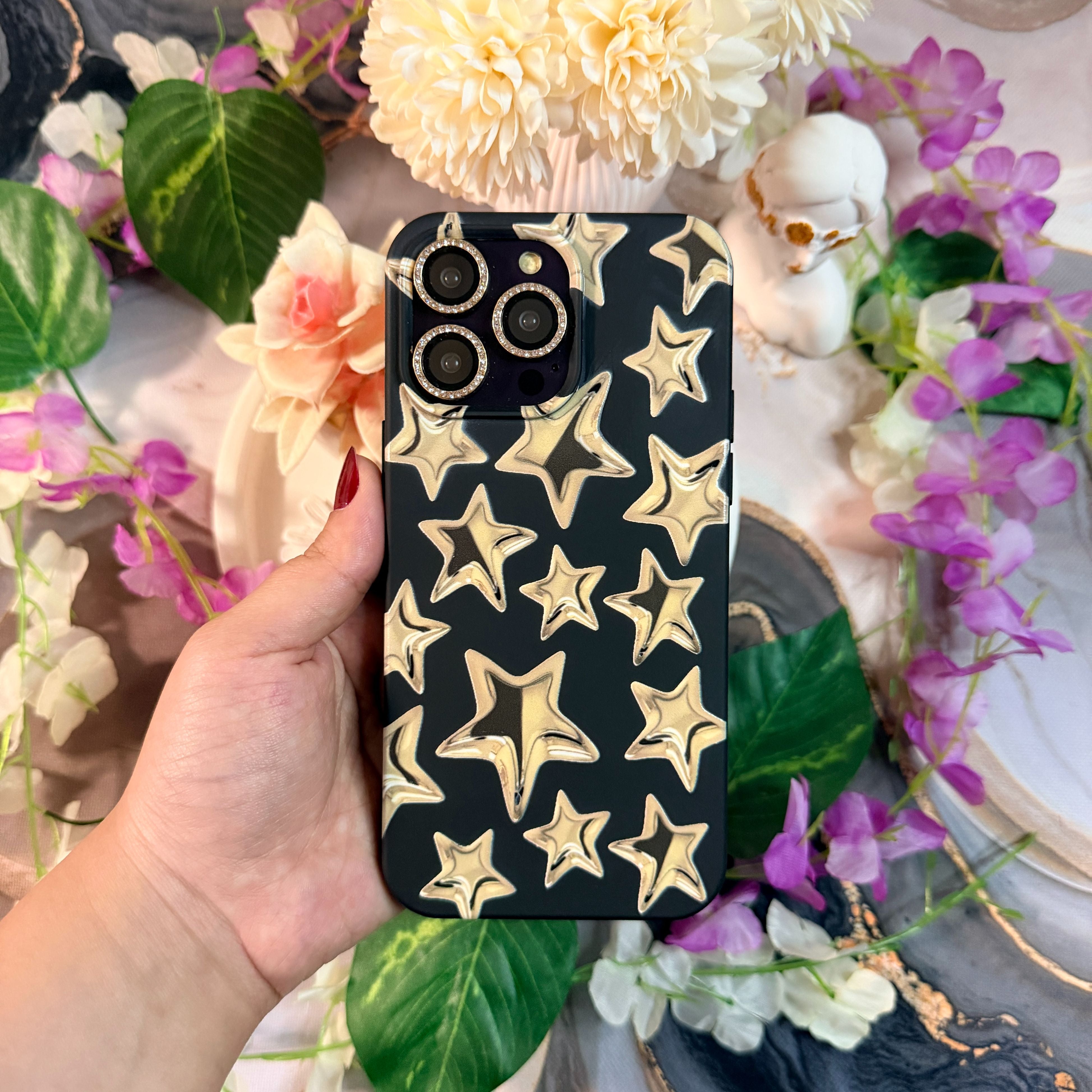 Yıldız Desenli Premium Telefon Kılıfı