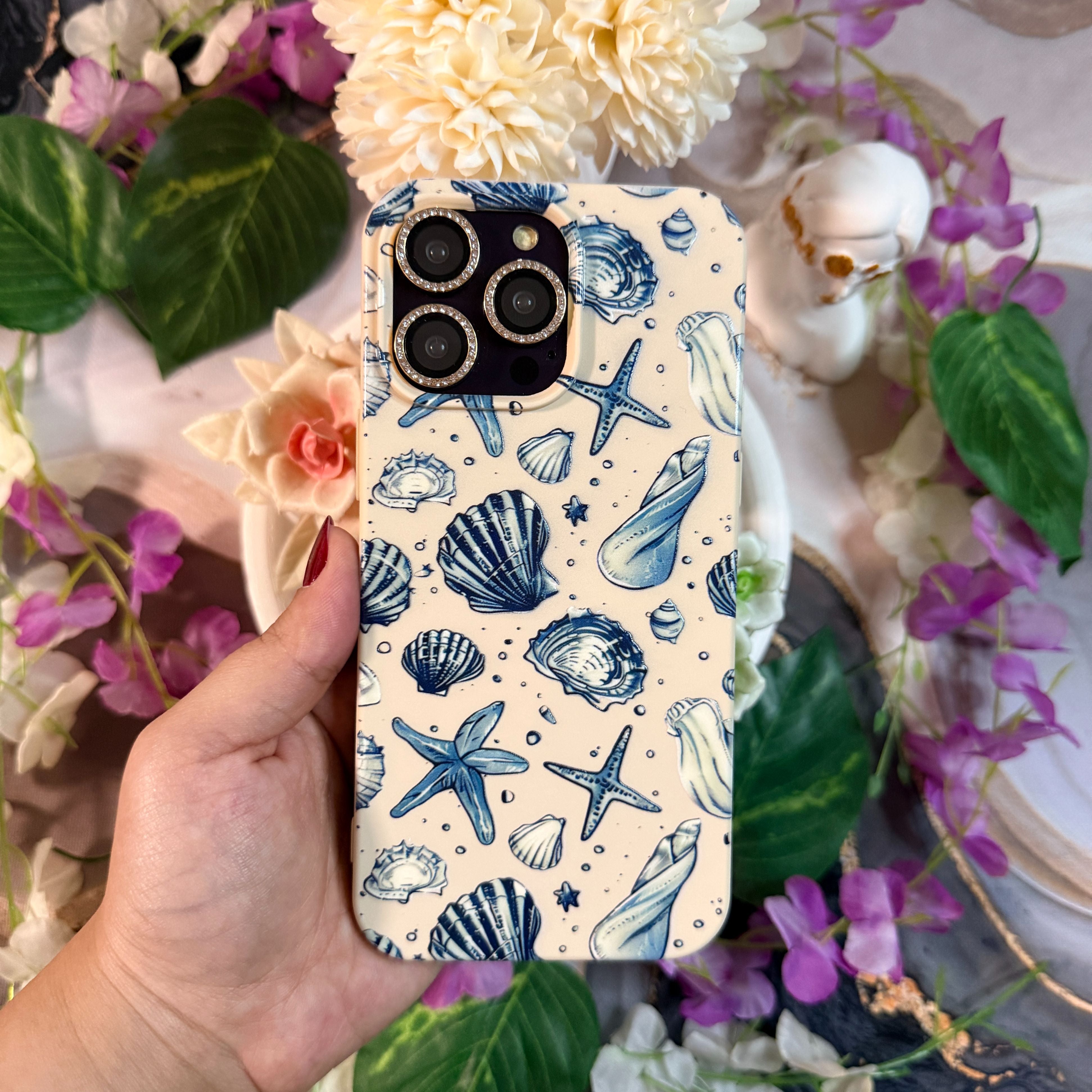 Deniz Yıldızı ve Kabuğu Premium Telefon Kılıfı