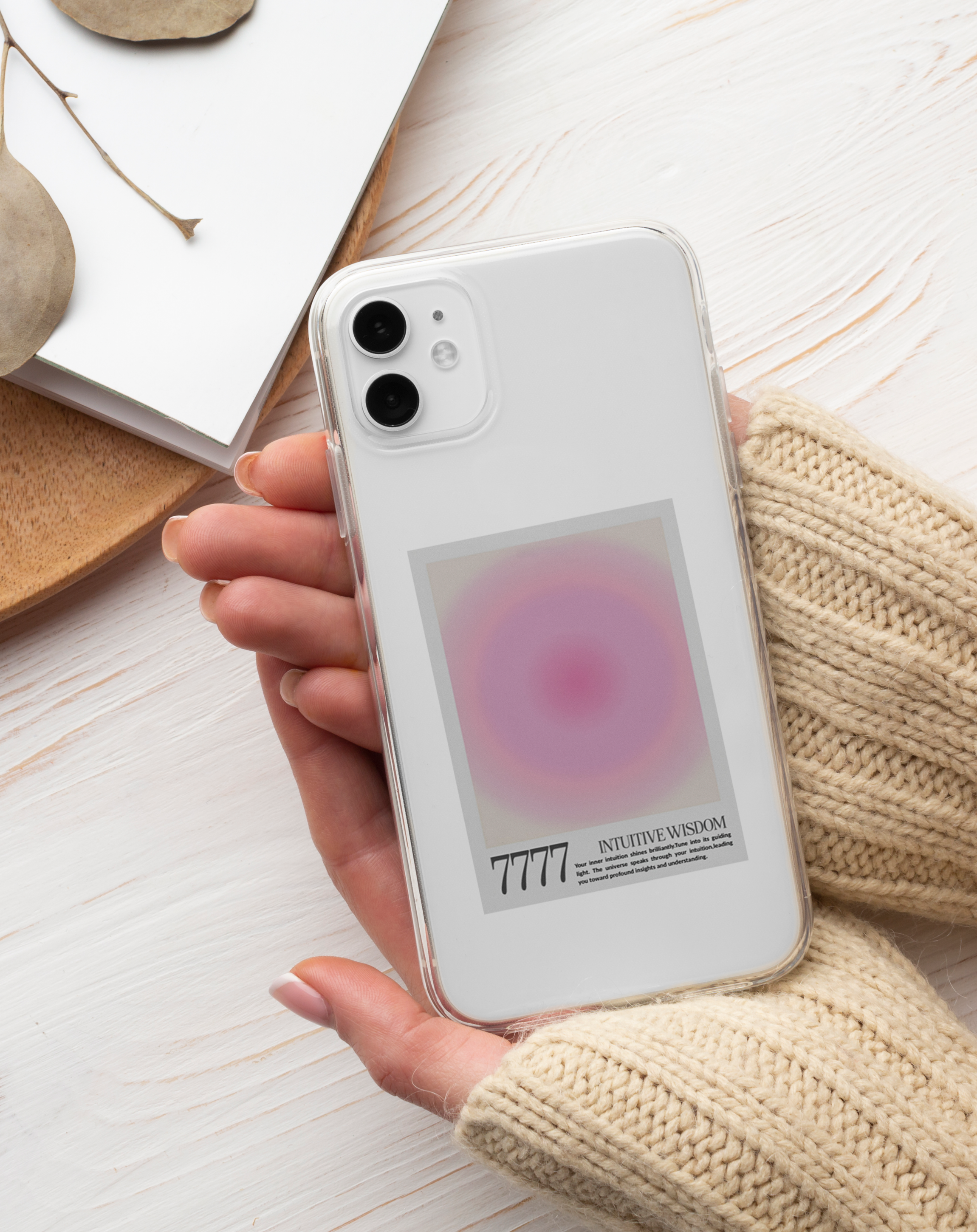 Aura Energy 7777 Premium Şeffaf Telefon Kılıfı