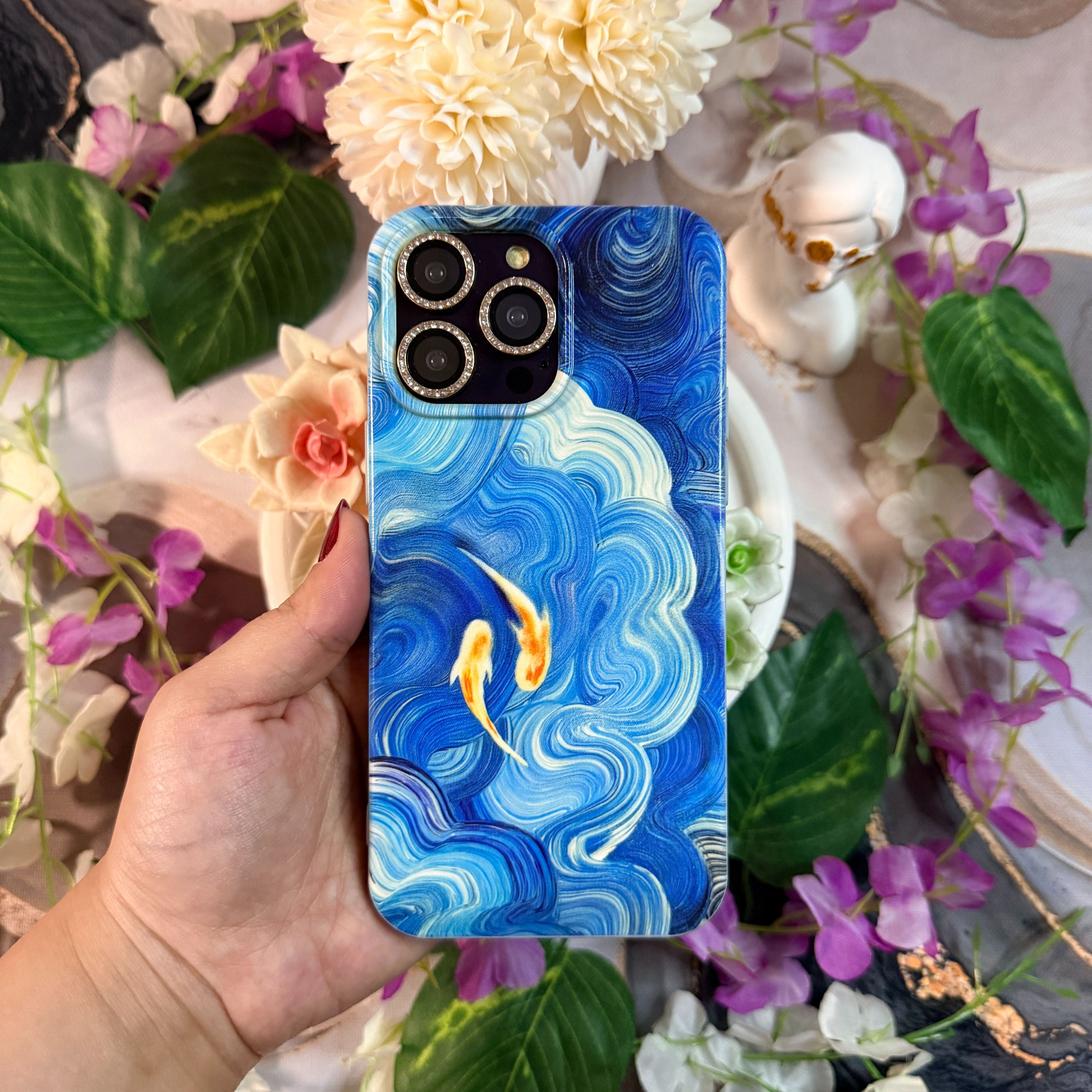 Koi Balığı Premium Telefon Kılıfı