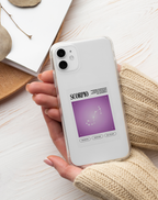 Akrep Burcu ♏ Premium Şeffaf Telefon Kılıfı