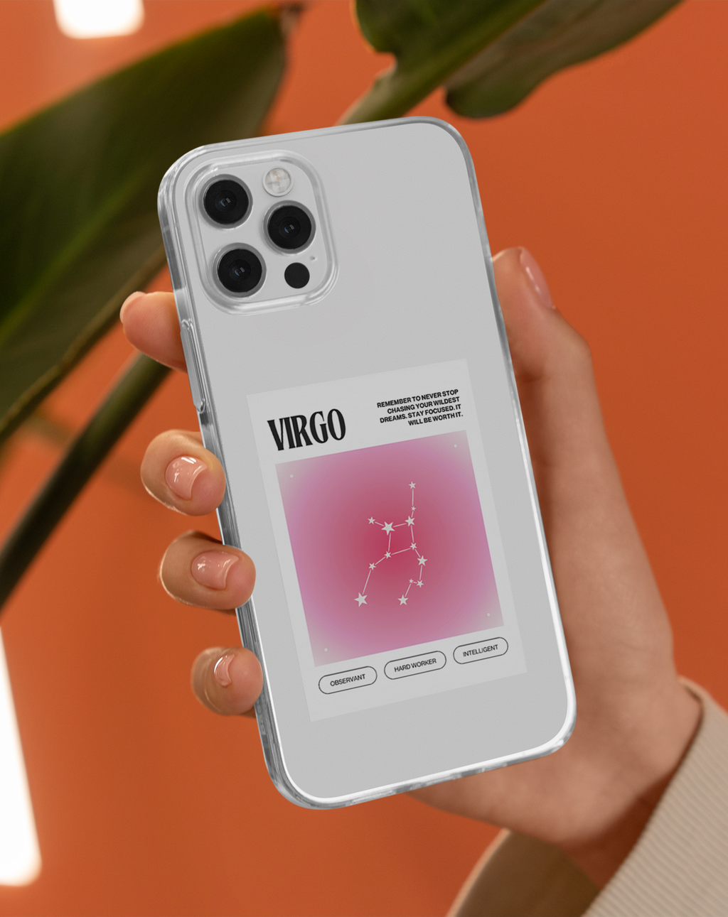 Başak Burcu ♍ Premium Şeffaf Telefon Kılıfı