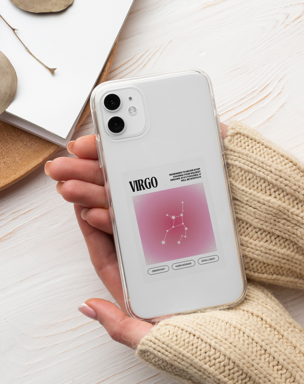 Başak Burcu ♍ Premium Şeffaf Telefon Kılıfı