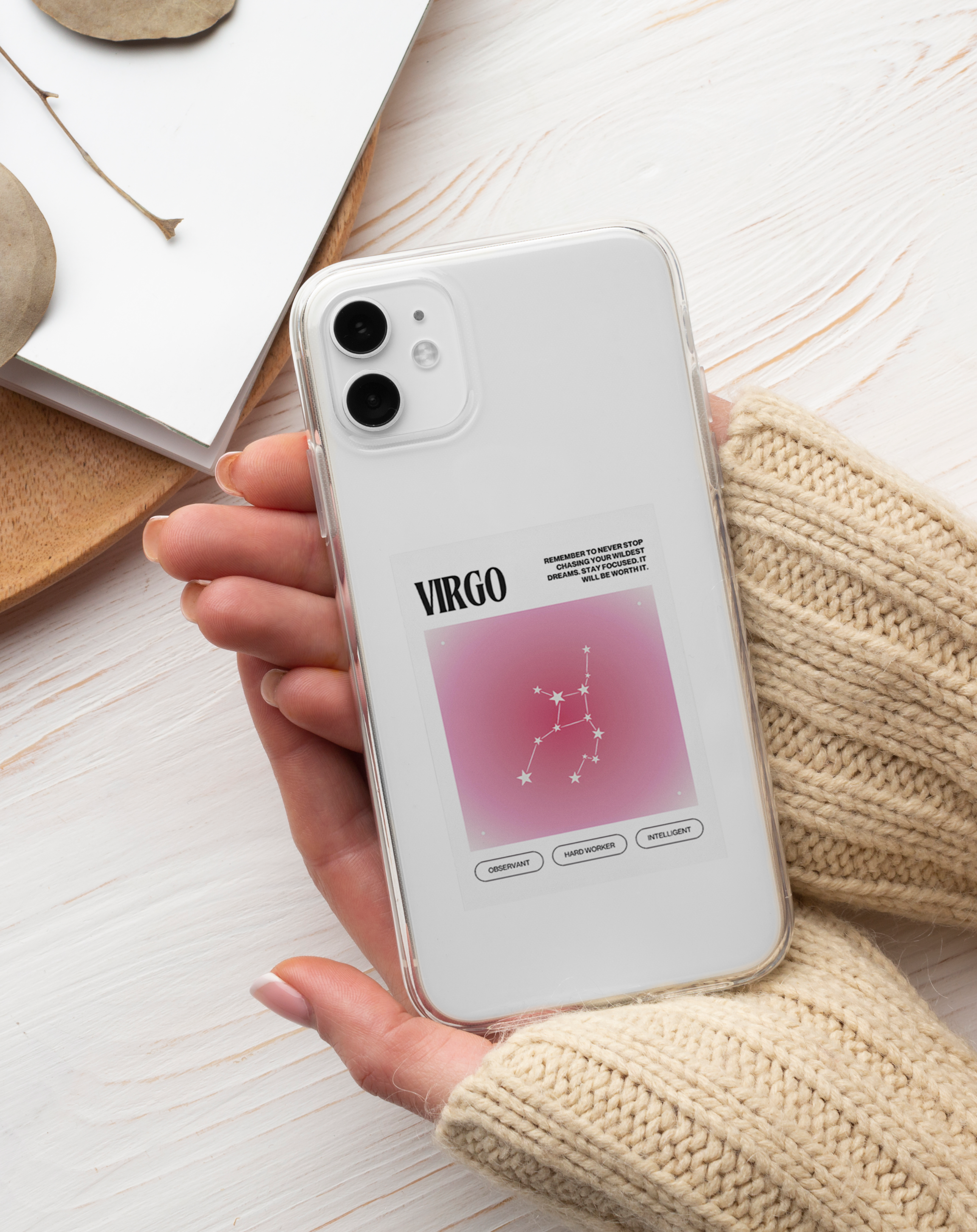 Başak Burcu ♍ Premium Şeffaf Telefon Kılıfı