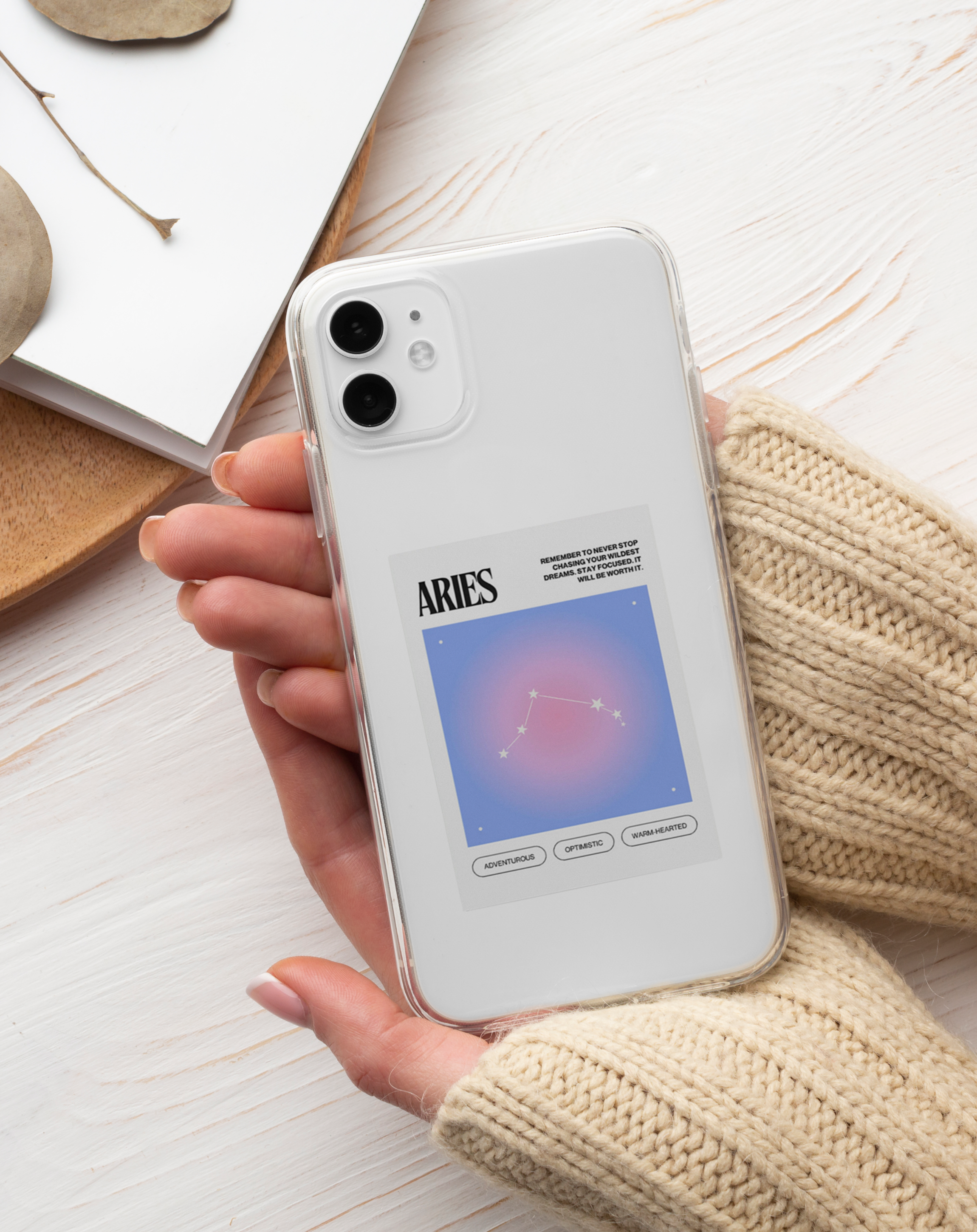 Koç Burcu ♈Premium Şeffaf Telefon Kılıfı