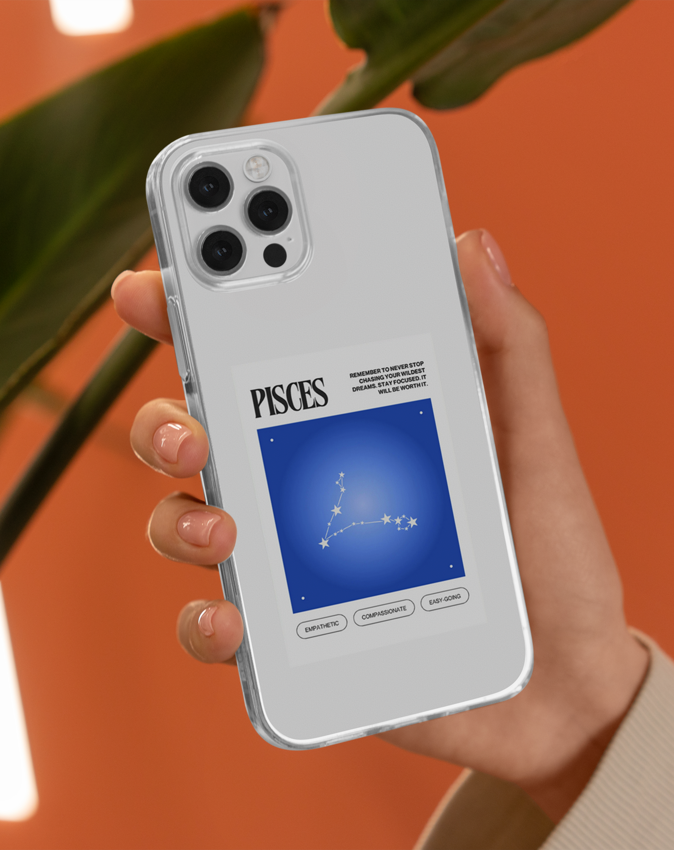 Balık Burcu ♓Premium Şeffaf Telefon Kılıfı
