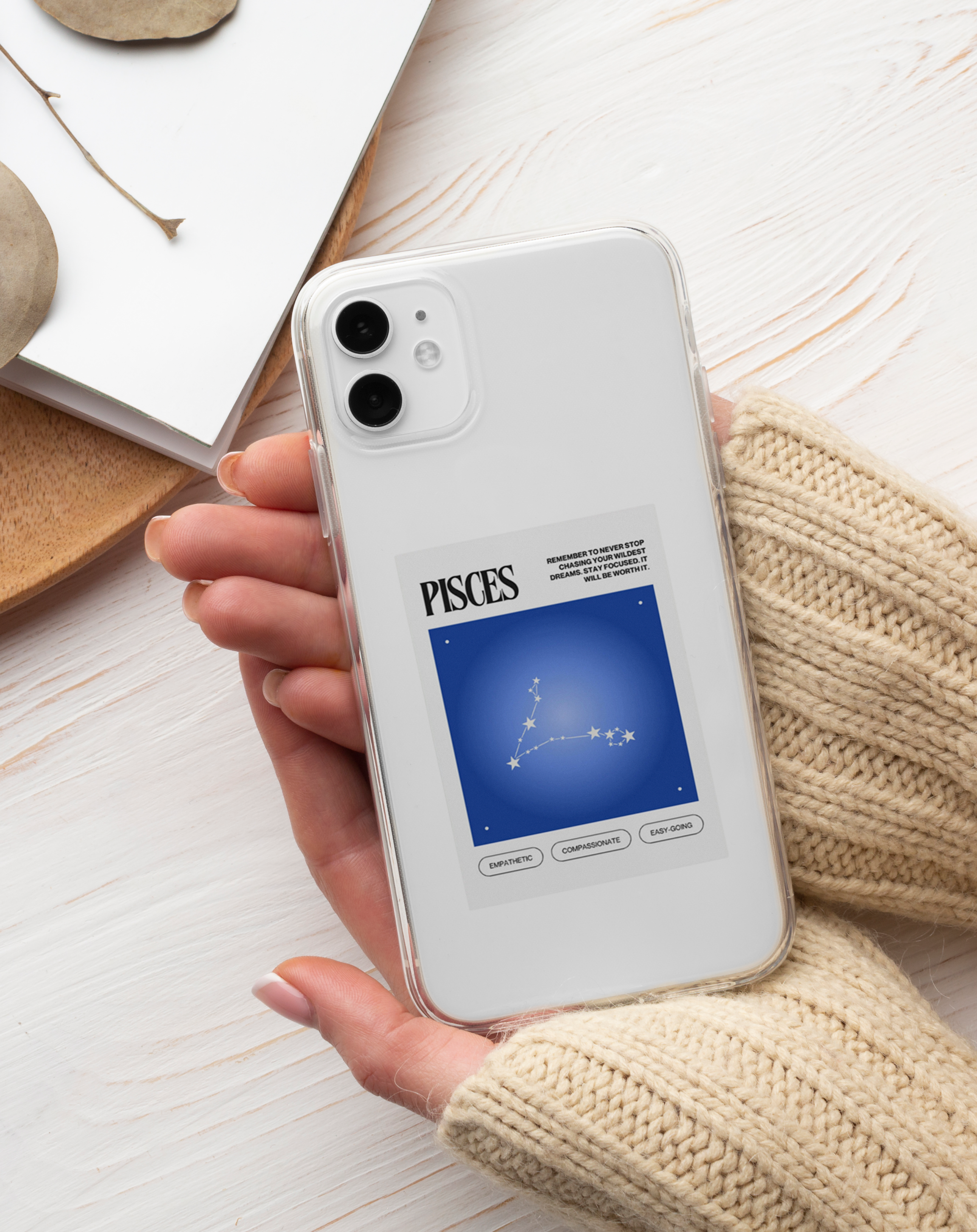 Balık Burcu ♓Premium Şeffaf Telefon Kılıfı