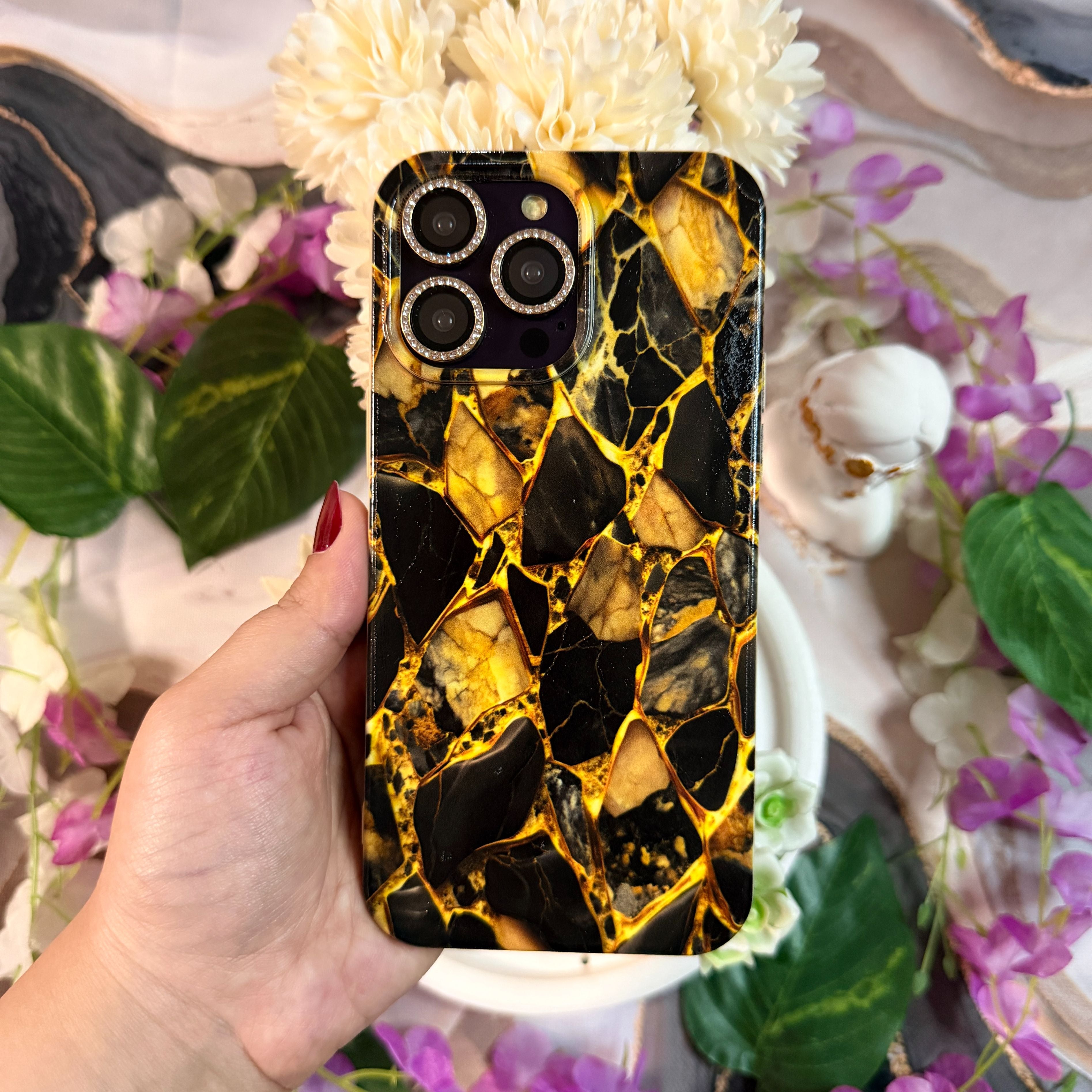 Gold Shine Premium Telefon Kılıfı