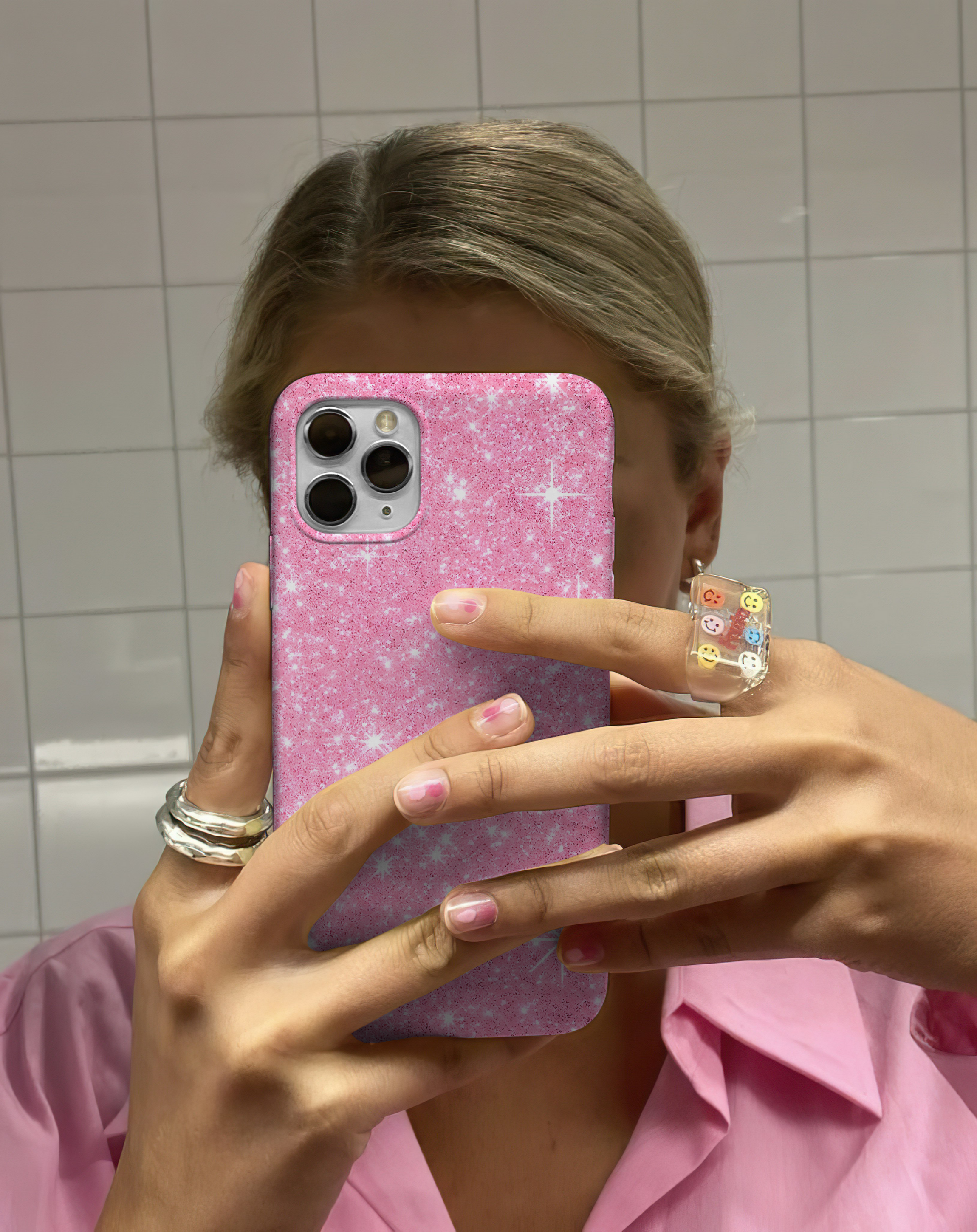 Gösterişli Parlak Premium Telefon Kılıfı