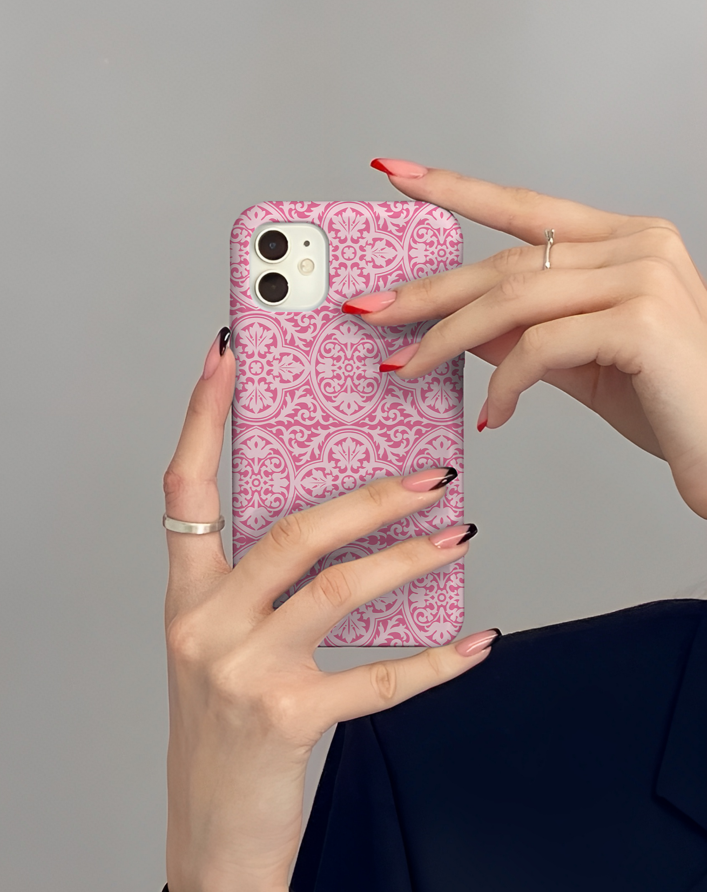 Elegant Pink Premium Telefon Kılıfı