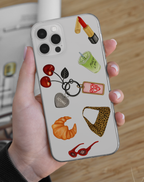 Rich Girl Premium Şeffaf Telefon Kılıfı