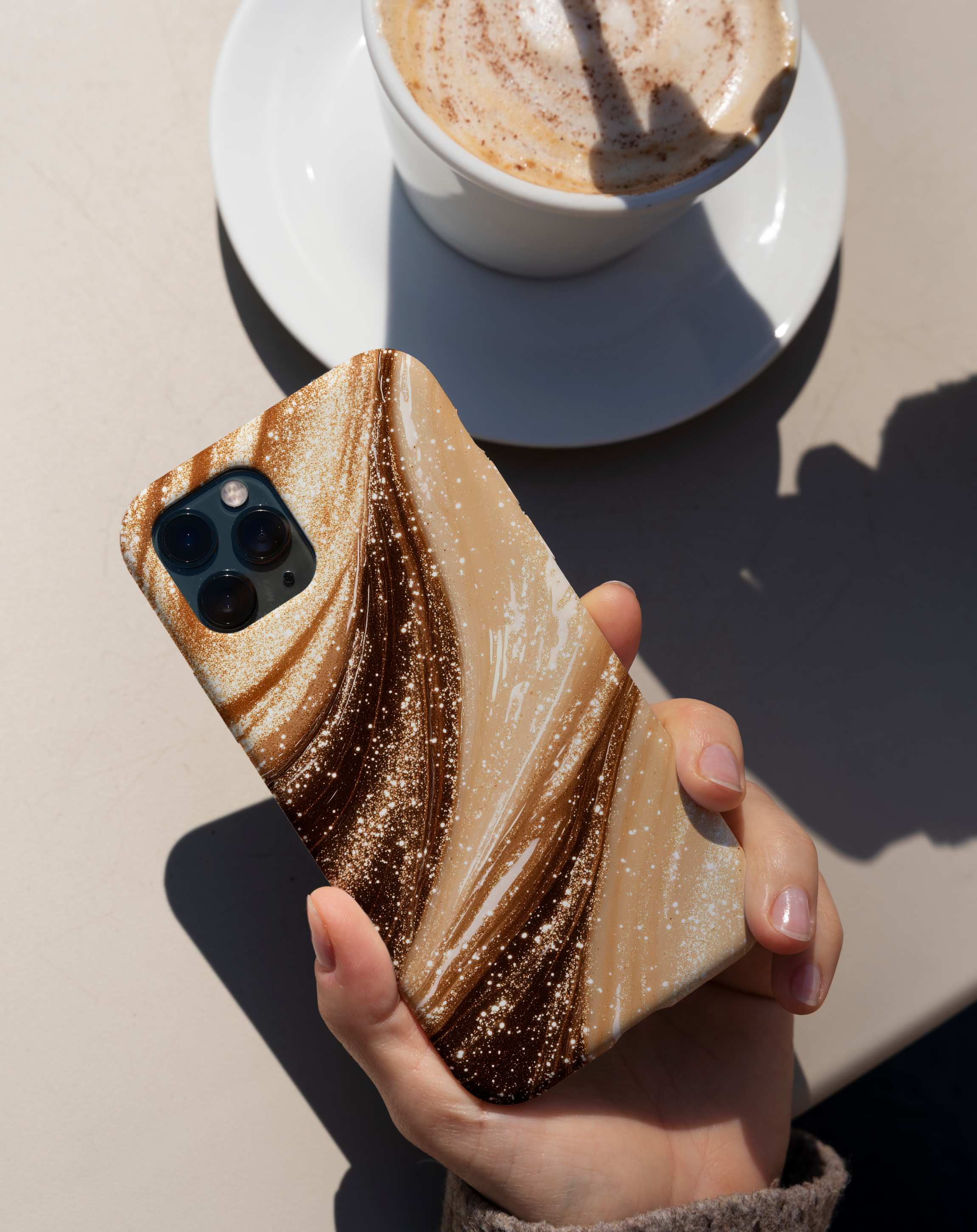 Akışkan Desenli Premium Telefon Kılıfı