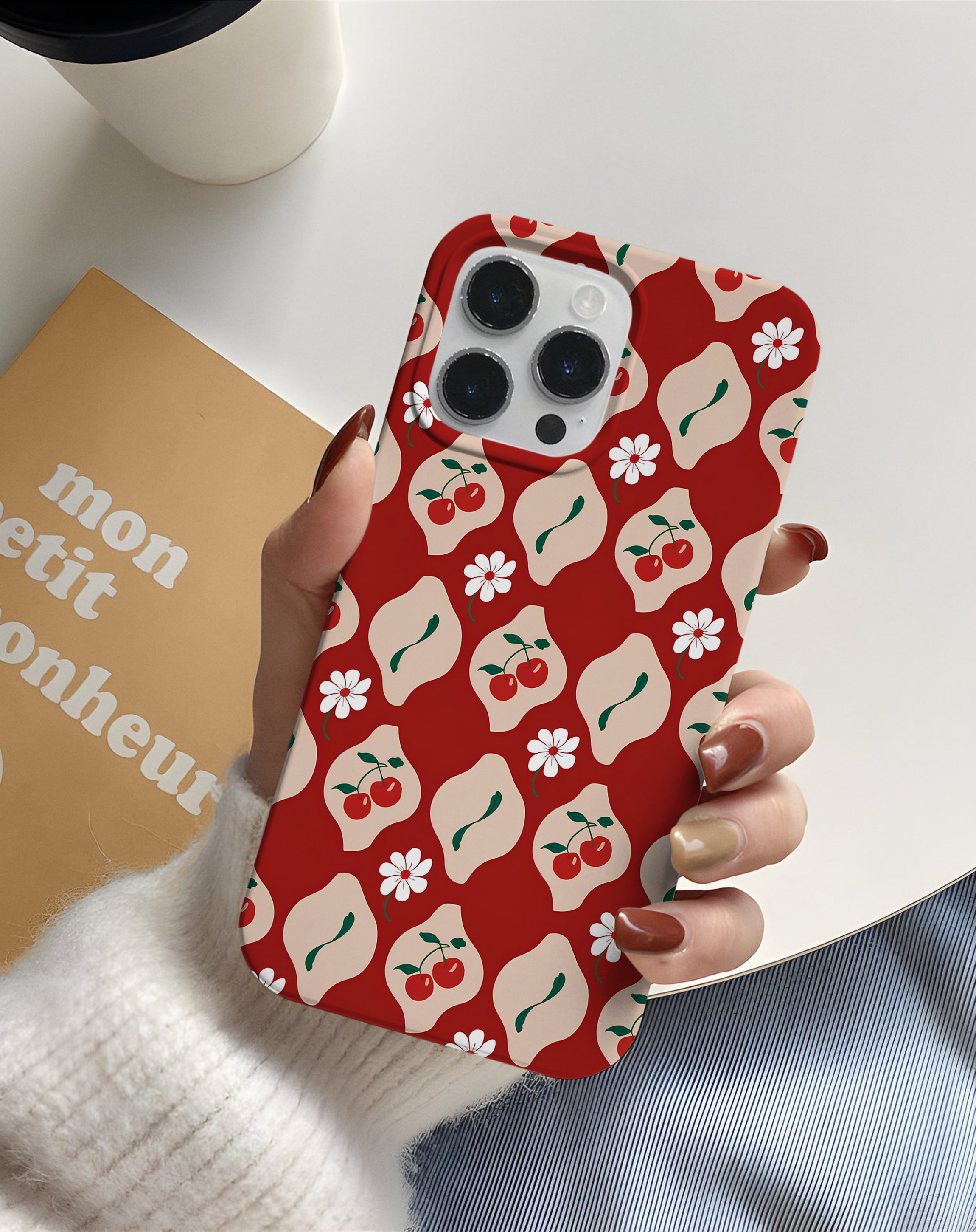 Cherry Bloom Premium Telefon Kılıfı