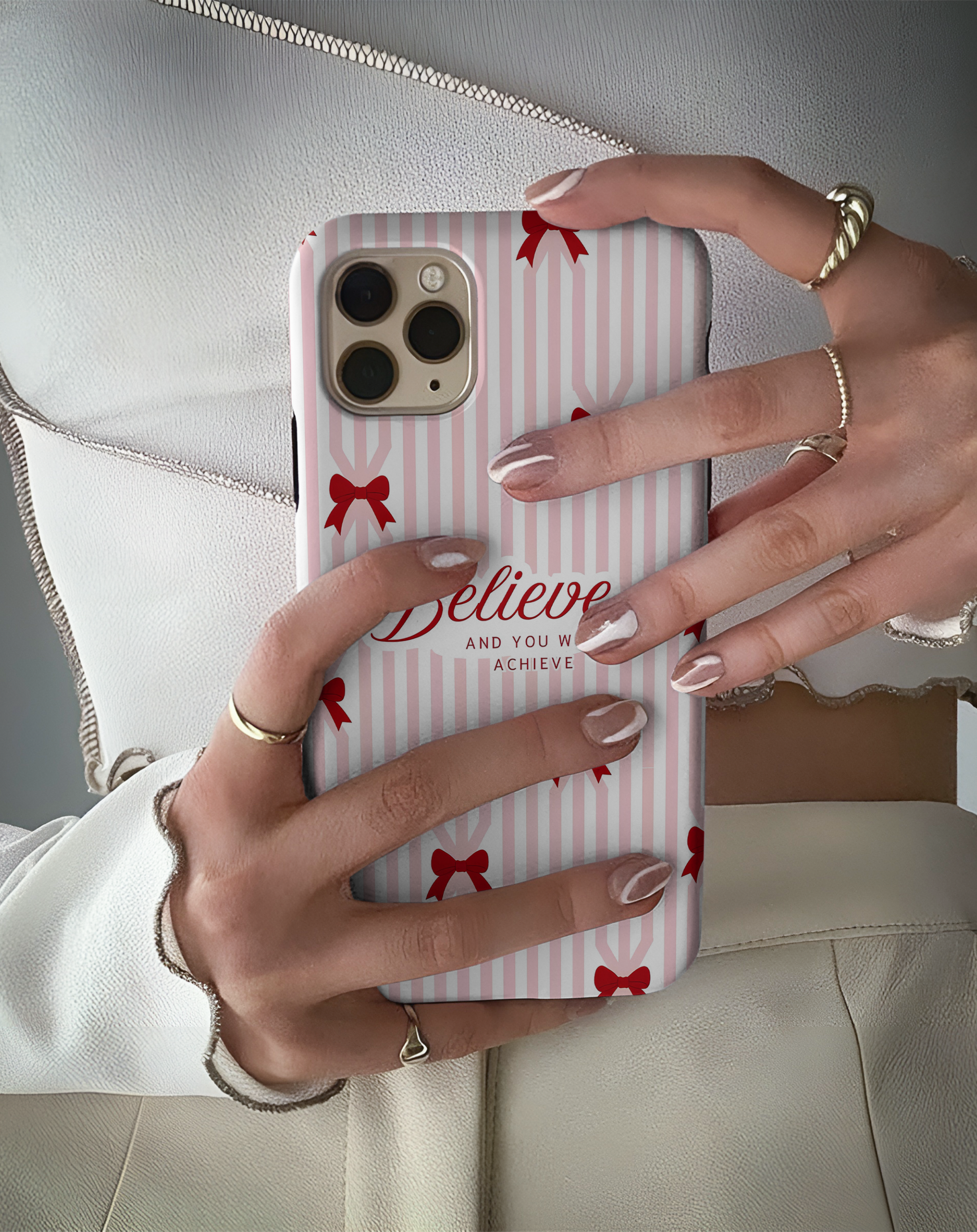 Believe Bow Premium Telefon Kılıfı