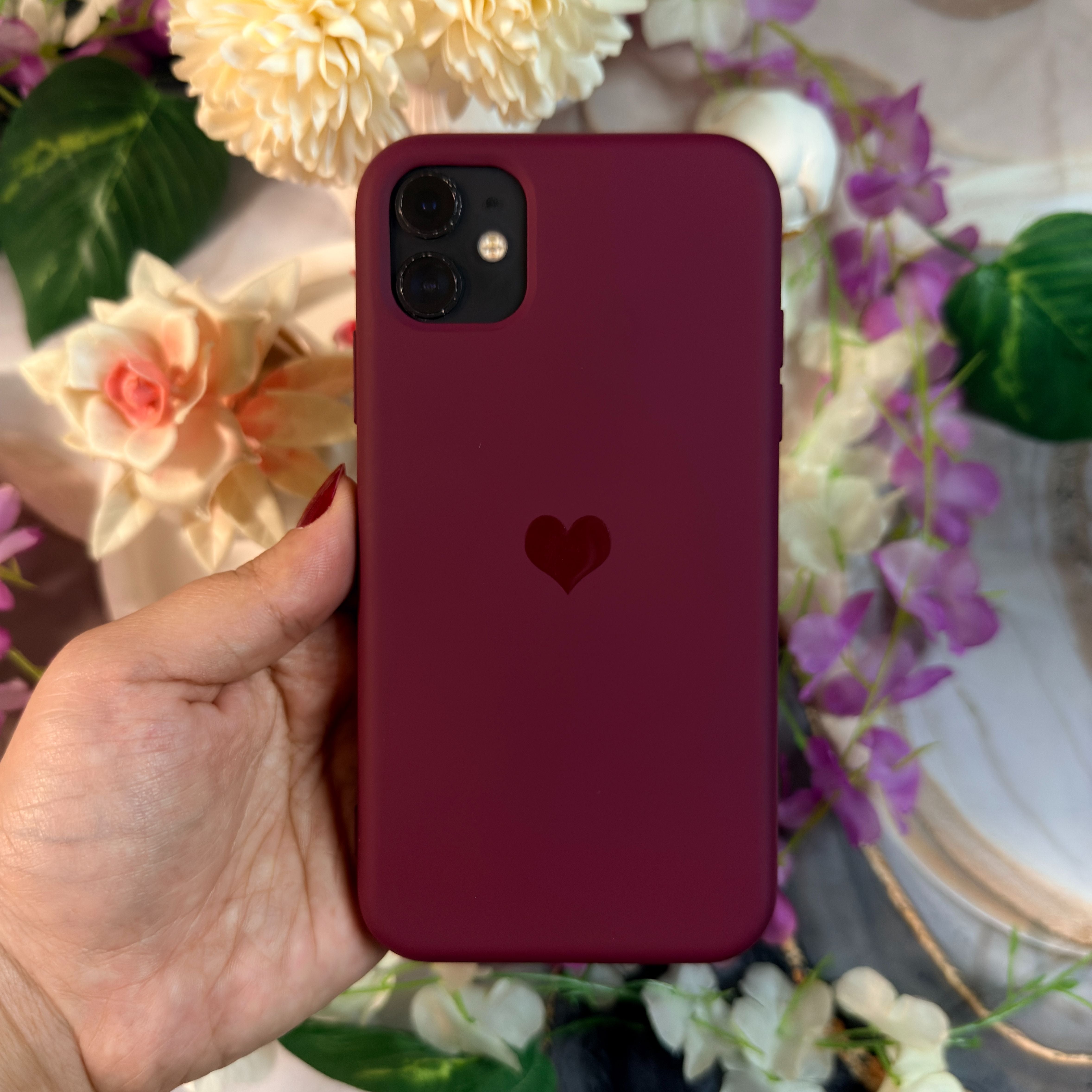 Kalp Logo Premium Telefon Kılıfı