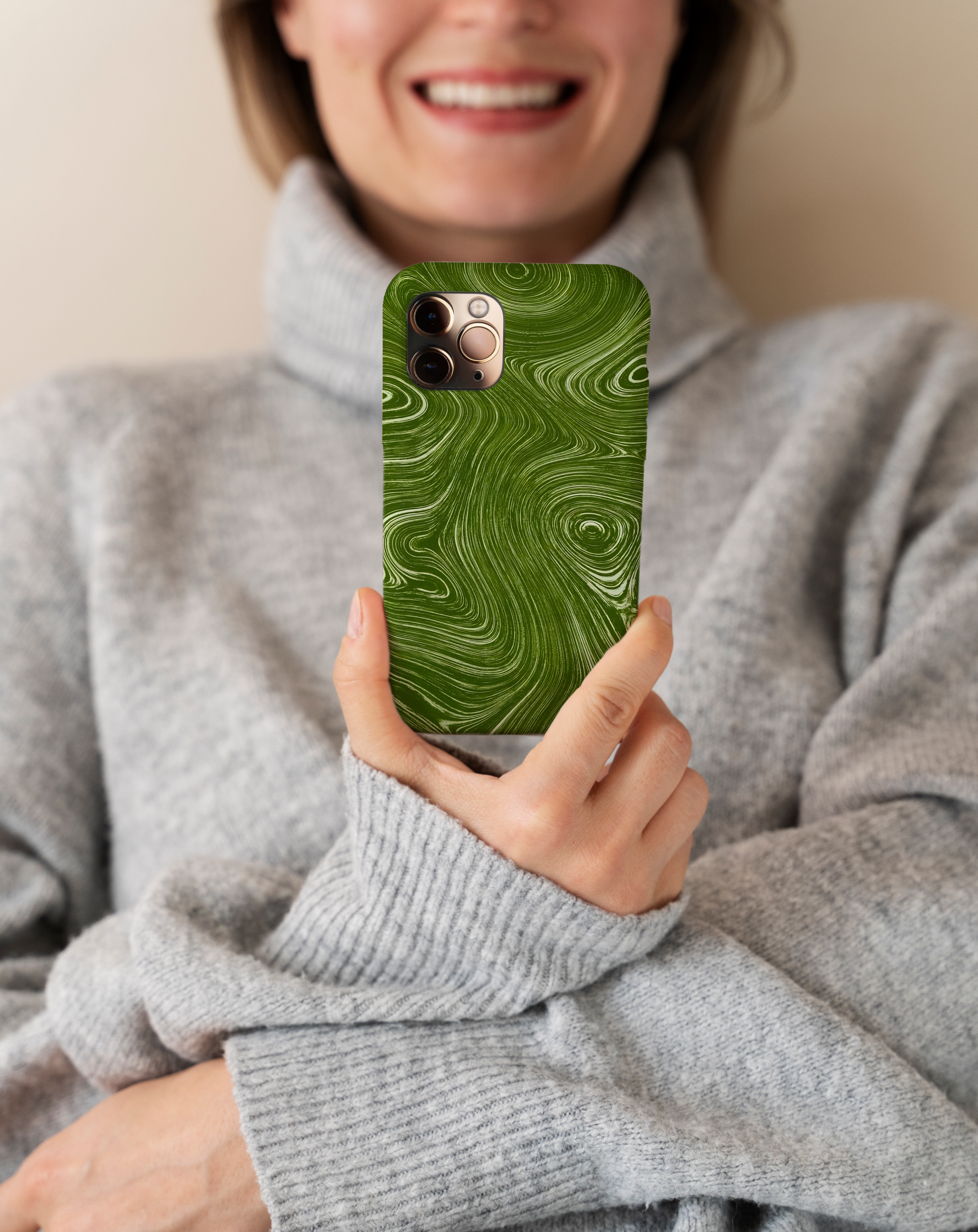 Yeşil Fırtına Premium Telefon Kılıfı