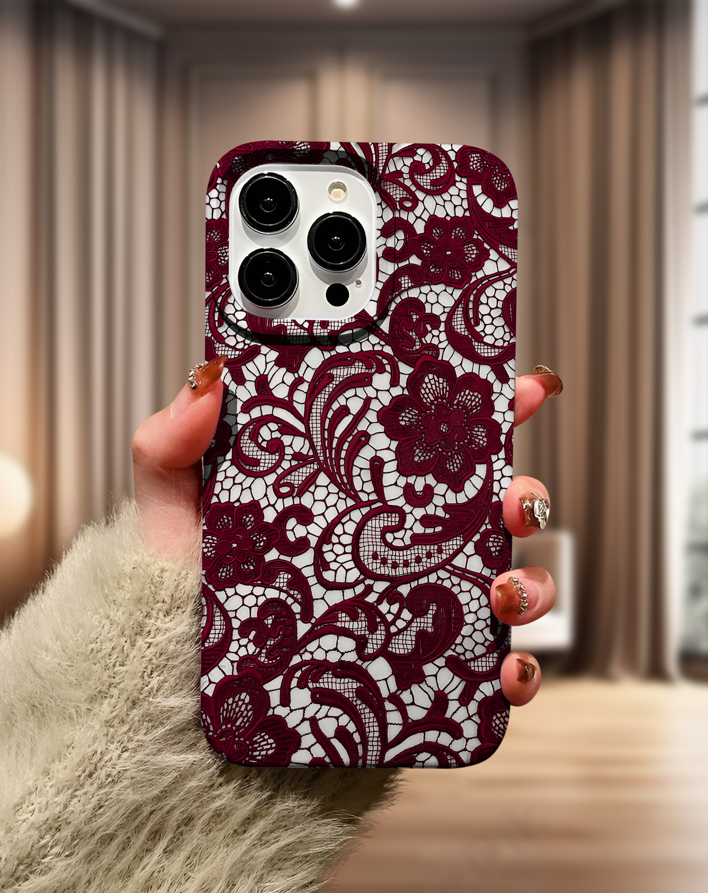 Vintage Lace Premium Telefon Kılıfı