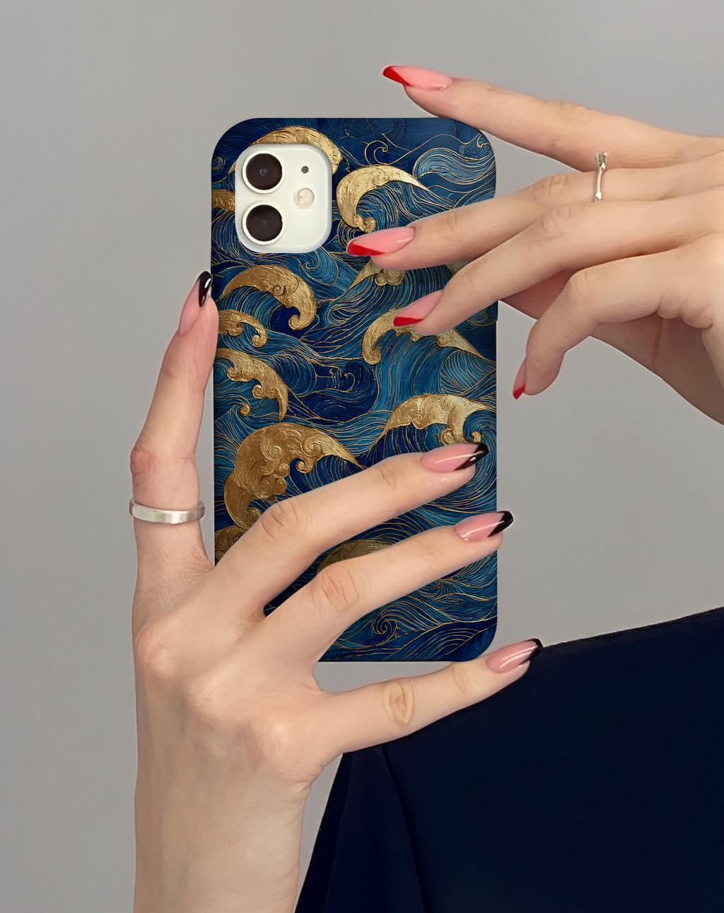 Golden Waves Premium Telefon Kılıfı