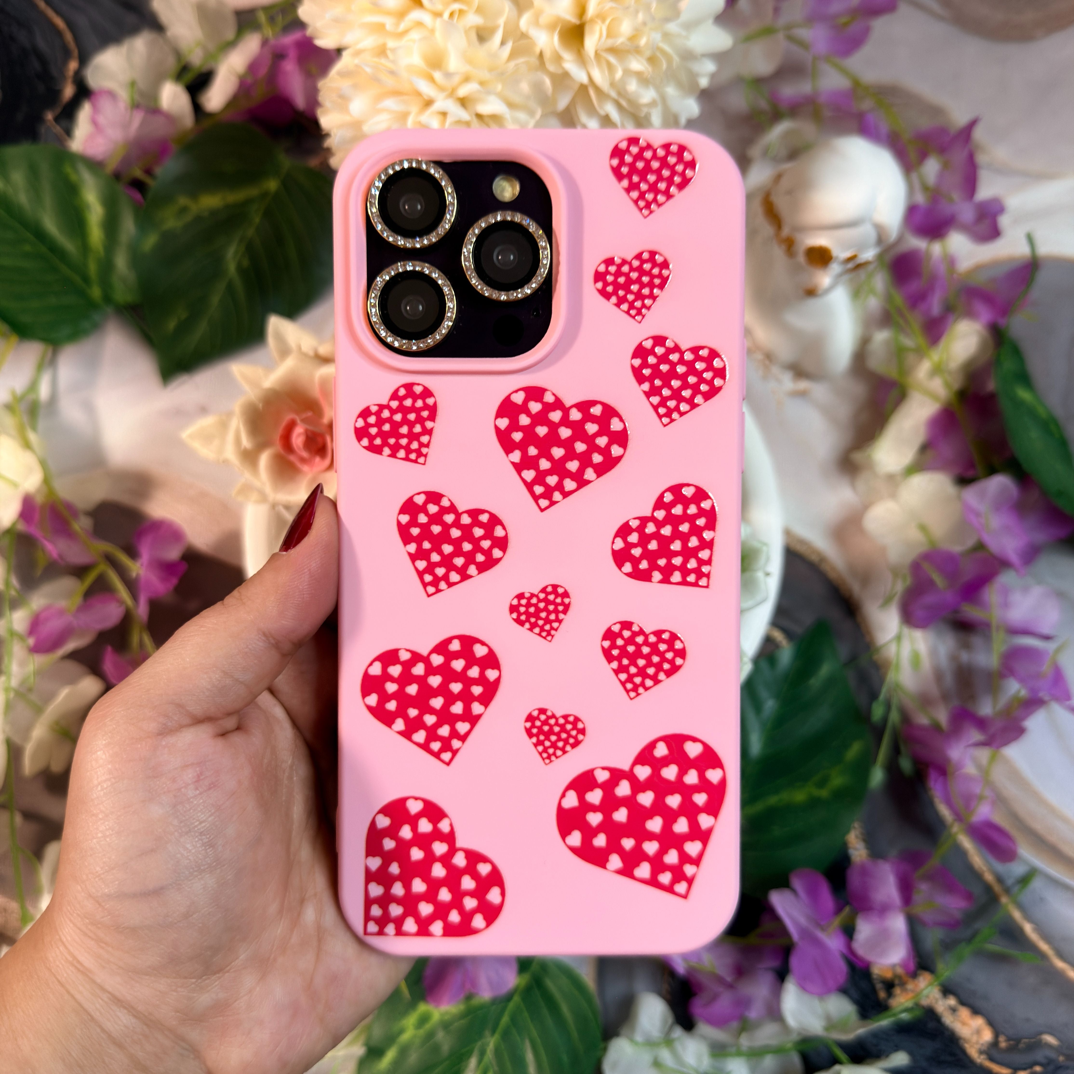 Mini Kalpler Premium Telefon Kılıfı