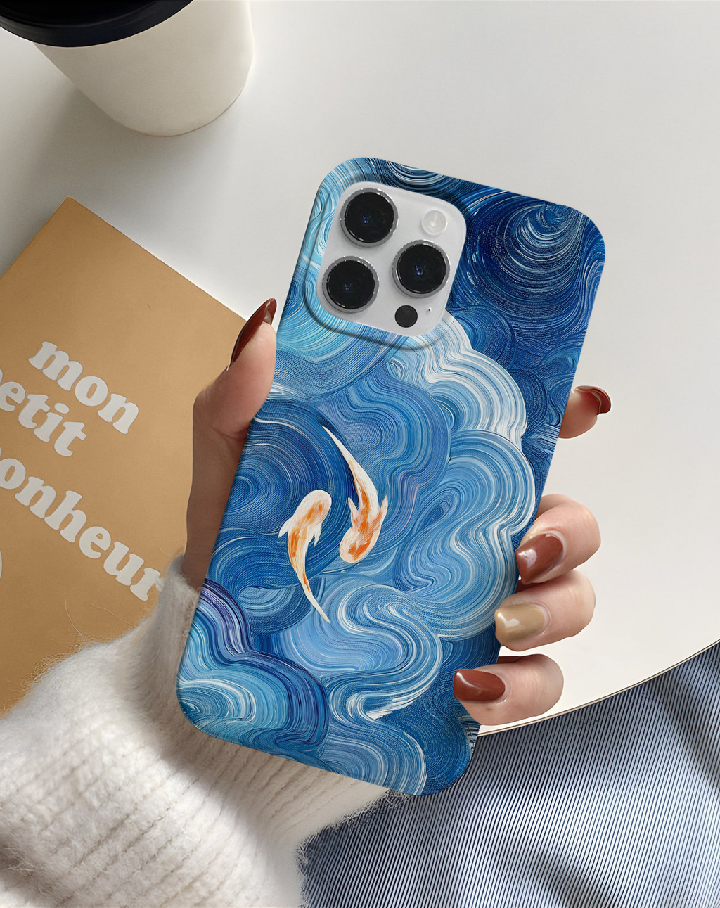 Koi Balığı Premium Telefon Kılıfı