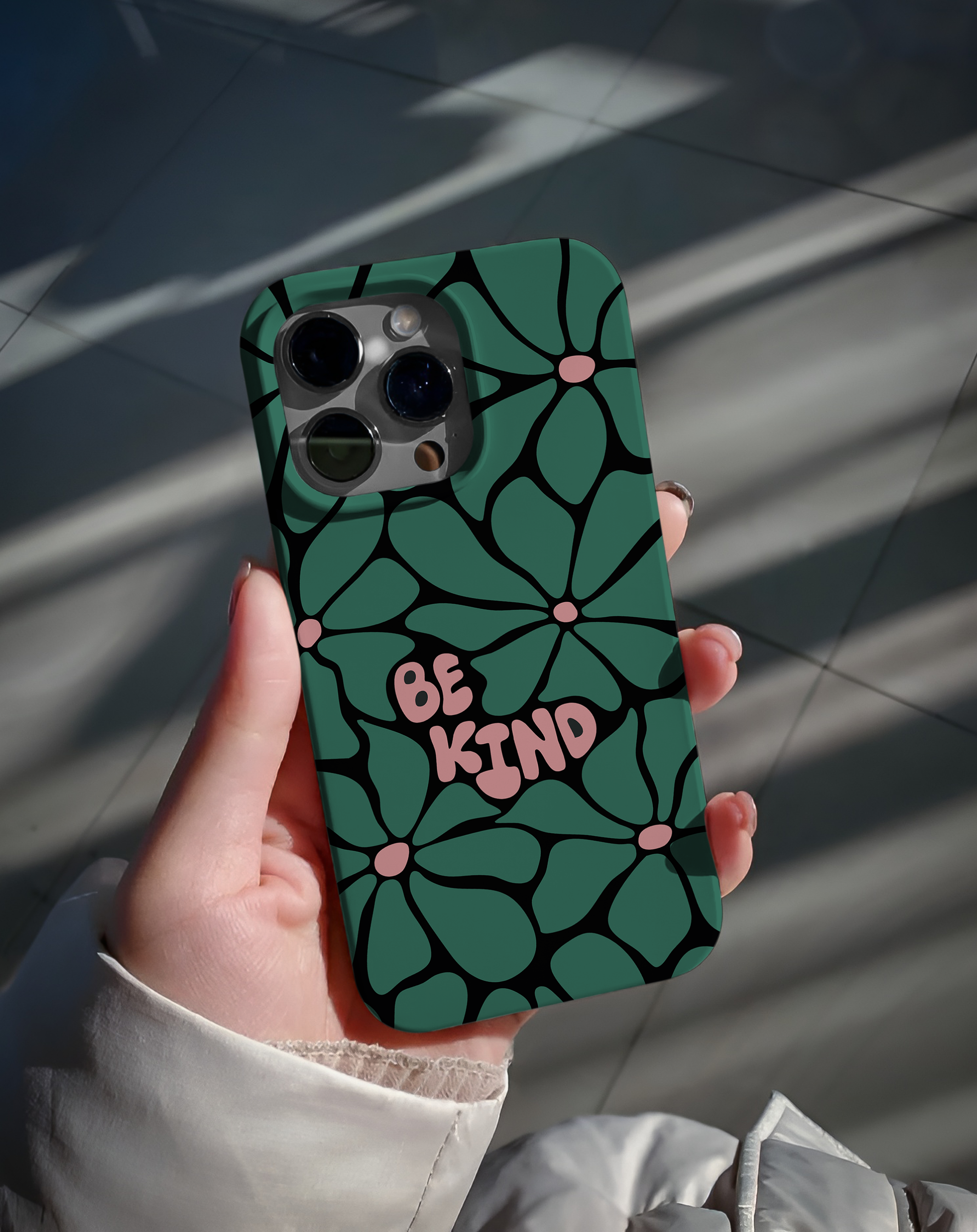 Be Kind Floral Premium Telefon Kılıfı