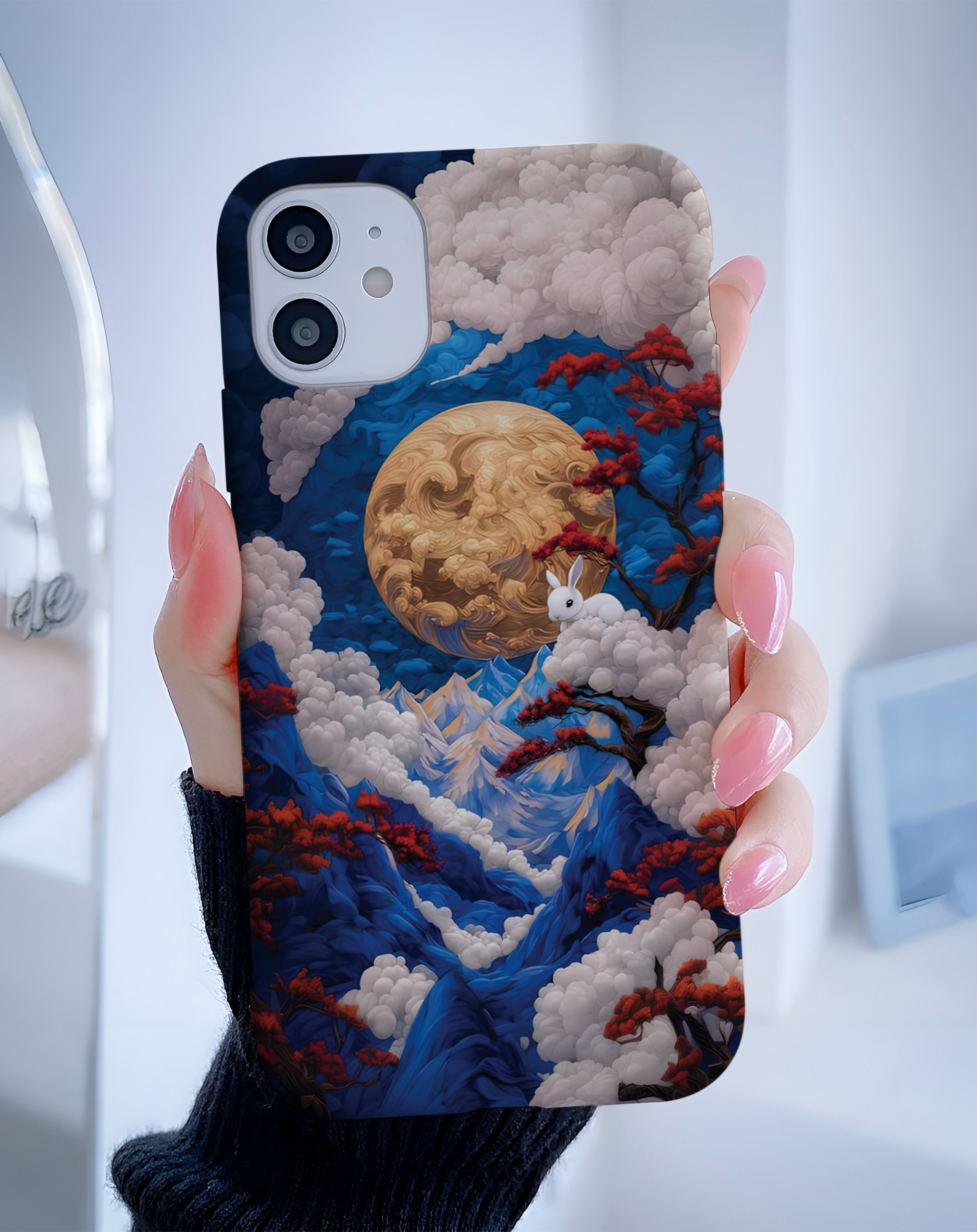 Ay Vadisi Sanatsal Premium Telefon Kılıfı