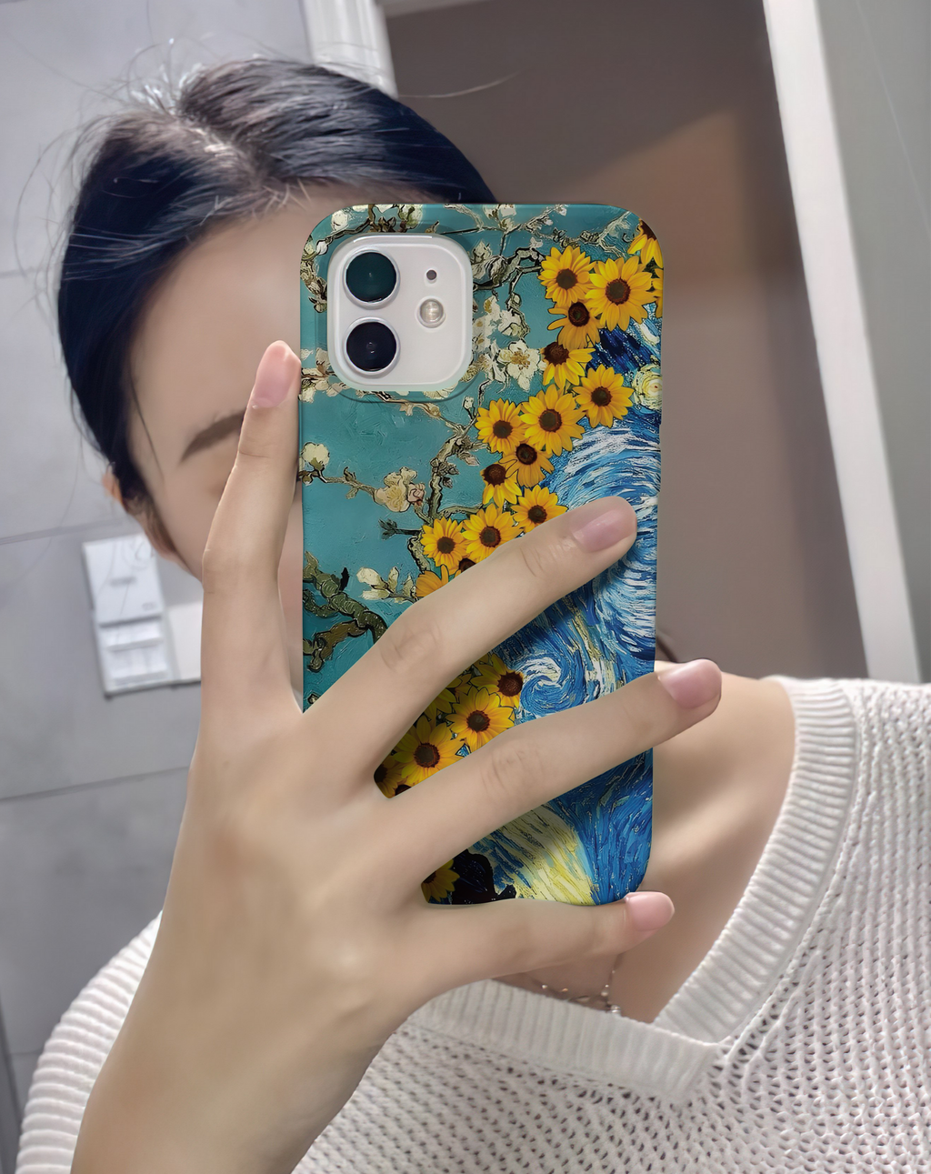 Sunflower Wave Premium Telefon Kılıfı