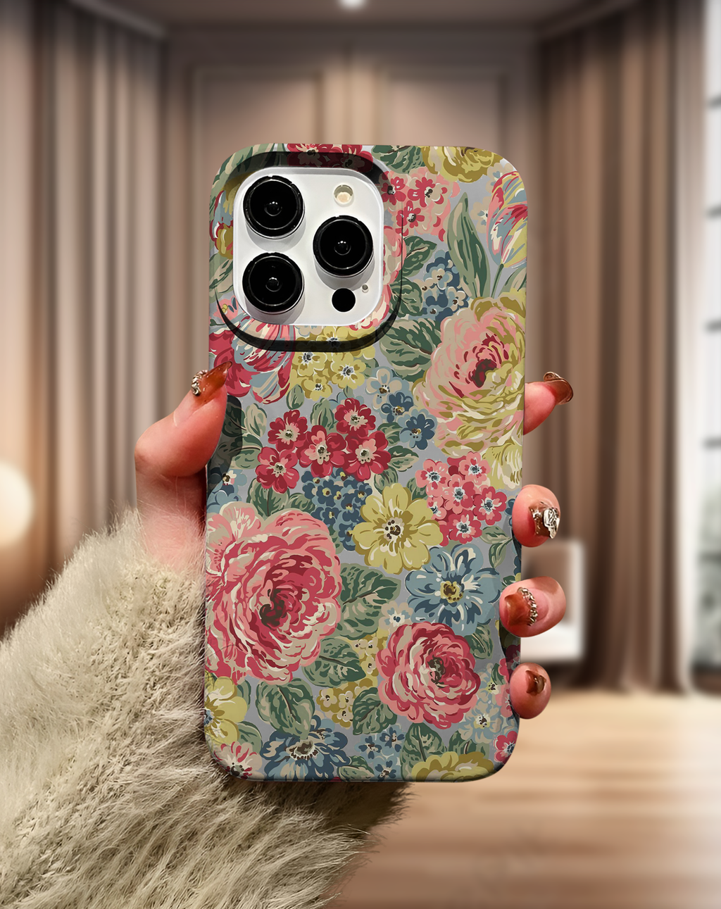 Vintage Bloom Premium Telefon Kılıfı