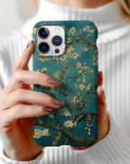 Sanatsal Çiçekli Şık Premium Telefon Kılıfı