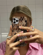 Balık Pulu Desenli Premium Telefon Kılıfı