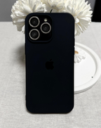 Apple Logo Lacivert Premium Telefon Kılıfı