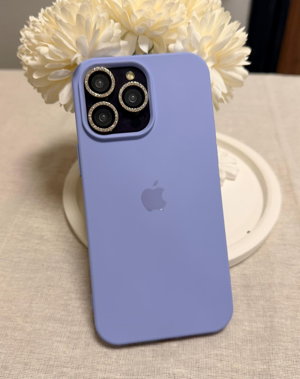 Apple Logo Lila Premium Telefon Kılıfı