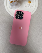 Apple Logo Pembe Premium Telefon Kılıfı