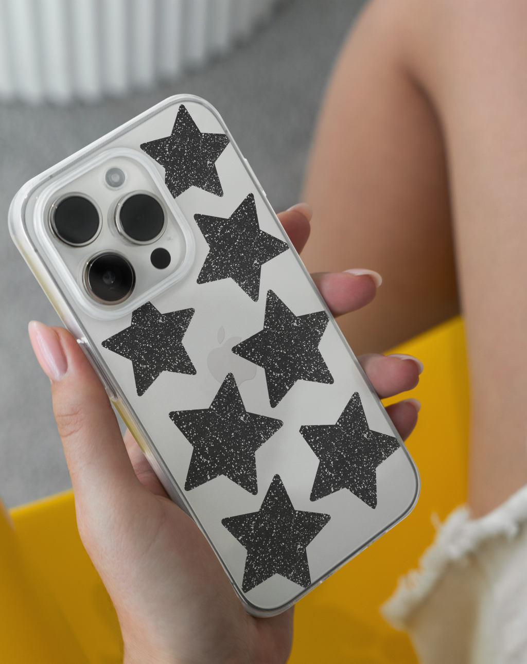 Yıldız Premium Şeffaf Telefon Kılıfı