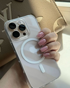 Sert Şeffaf MagSafe (Sararmaz) Premium Telefon kılıfı