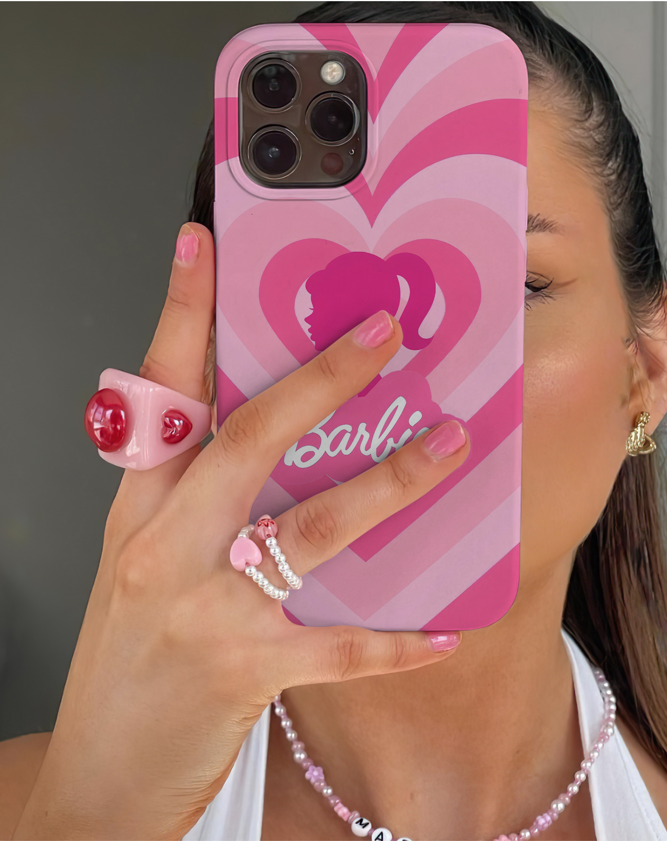 Barbie Girly Premium Telefon Kılıfı