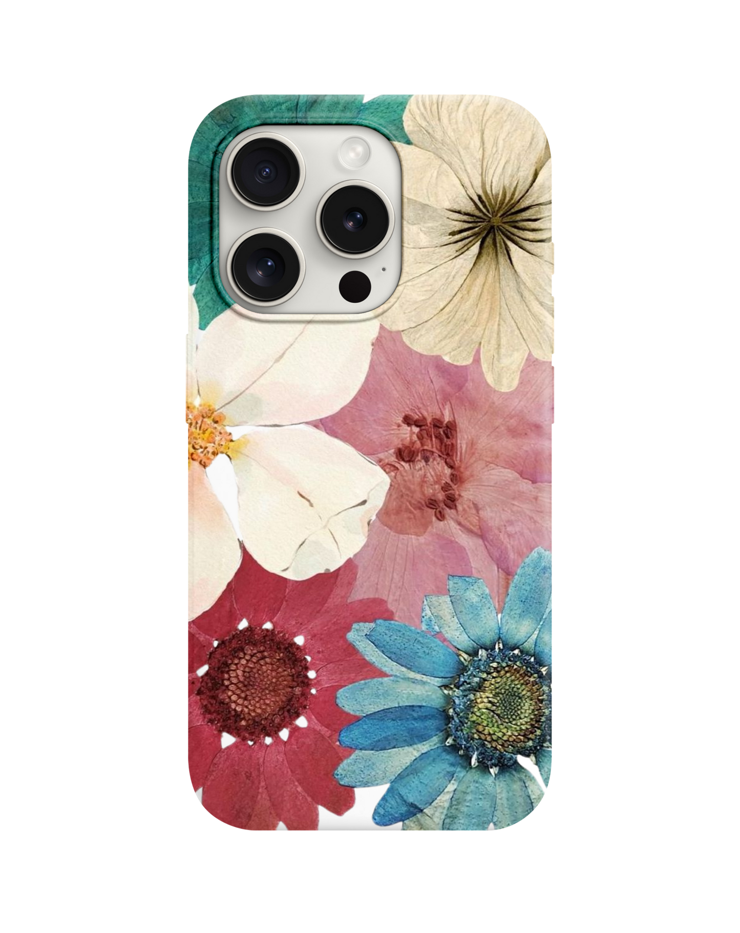 Retro Botanik Temalı Telefon Kılıfı /// 376