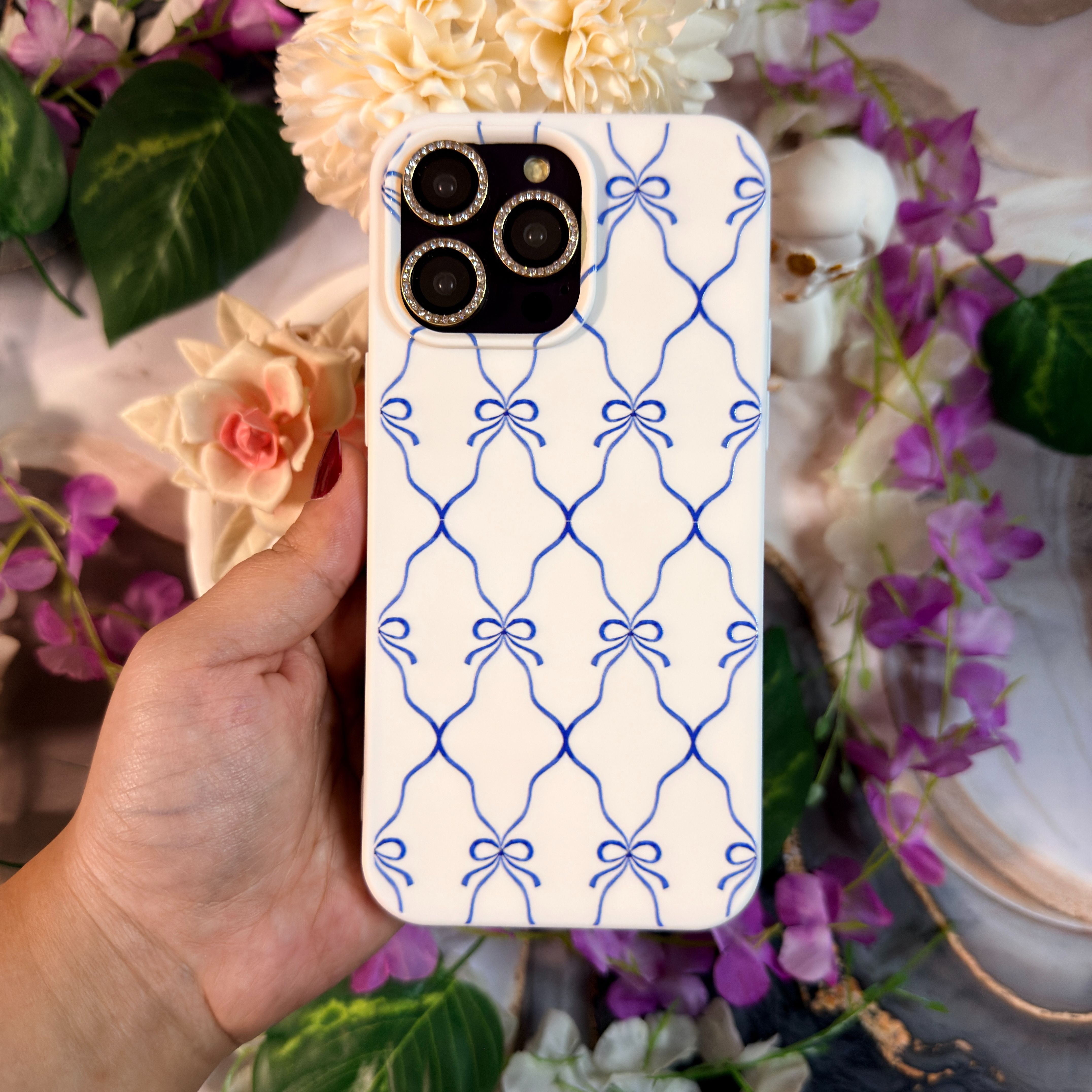 Fransız Kurdele Tarzı Premium Telefon Kılıfı