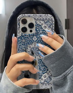 Otantik Kilim ve At Figürlü Etnik Premium Telefon Kılıfı