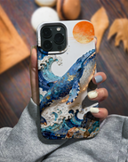 Whale Wave Premium Telefon Kılıfı