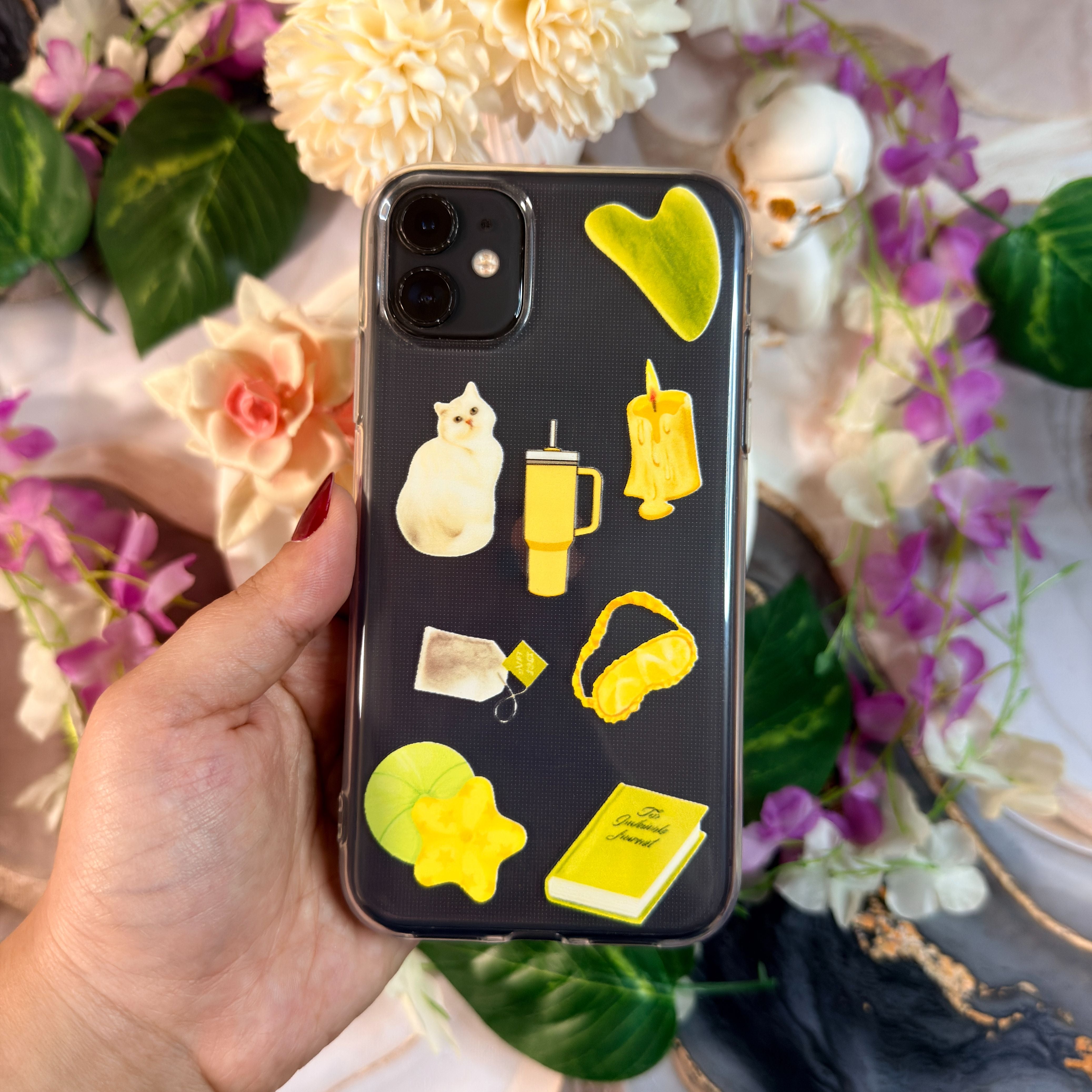 Rich Girl Premium Şeffaf Telefon Kılıfı