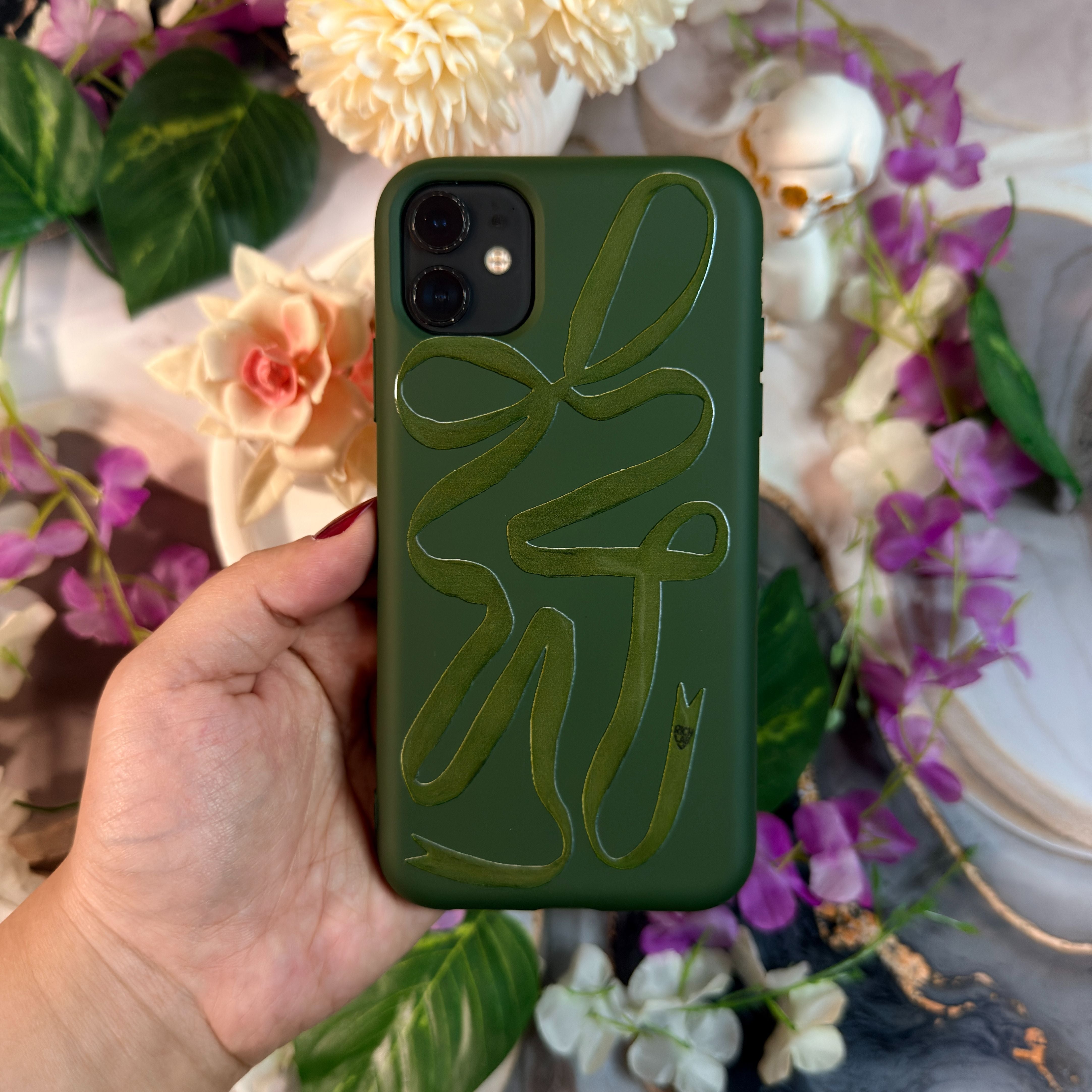 Estetik Kurdele Premium Telefon Kılıfı