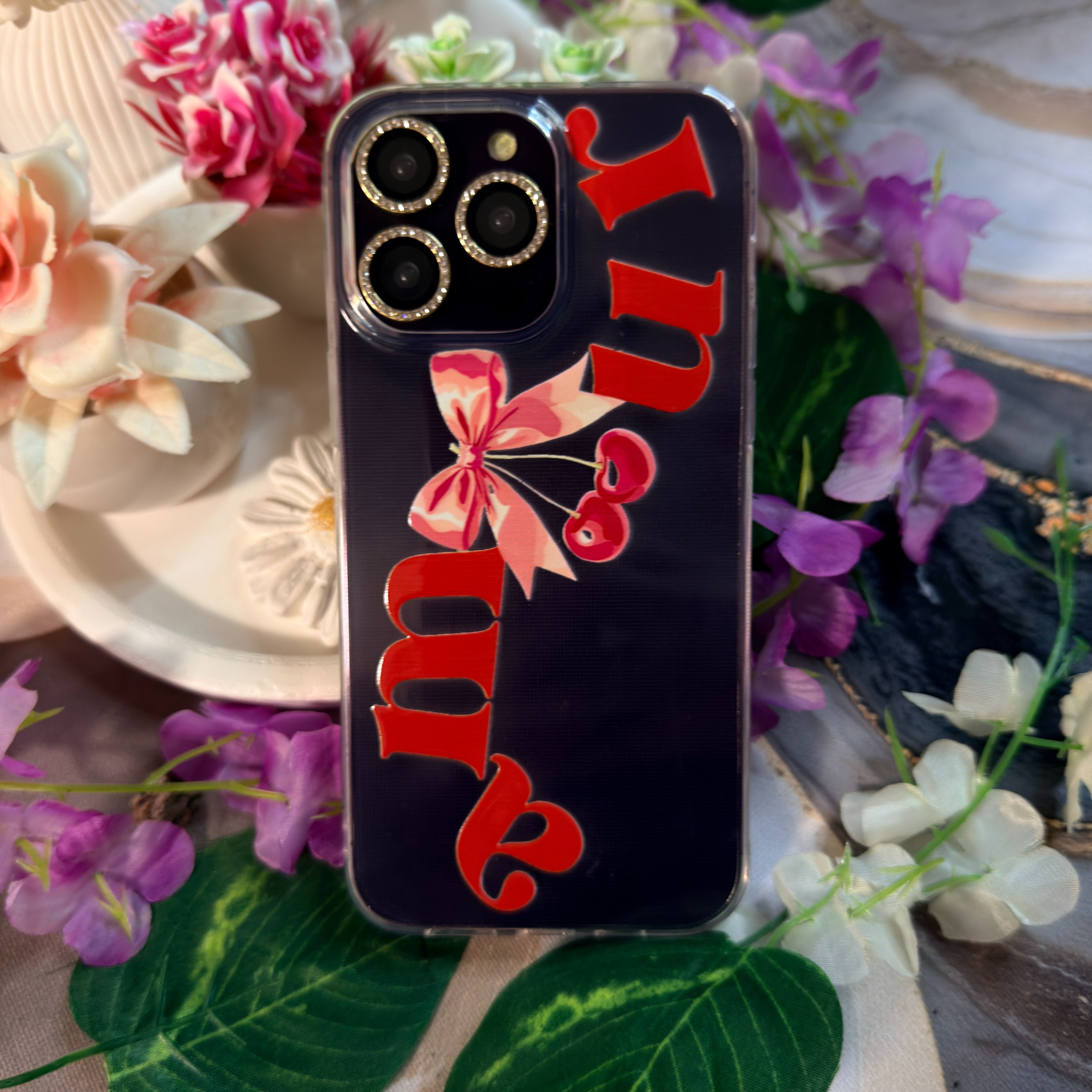 Paris Aşkı Premium Şeffaf Telefon Kılıfı