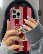 Bow Teddy Bear Premium Telefon Kılıfı