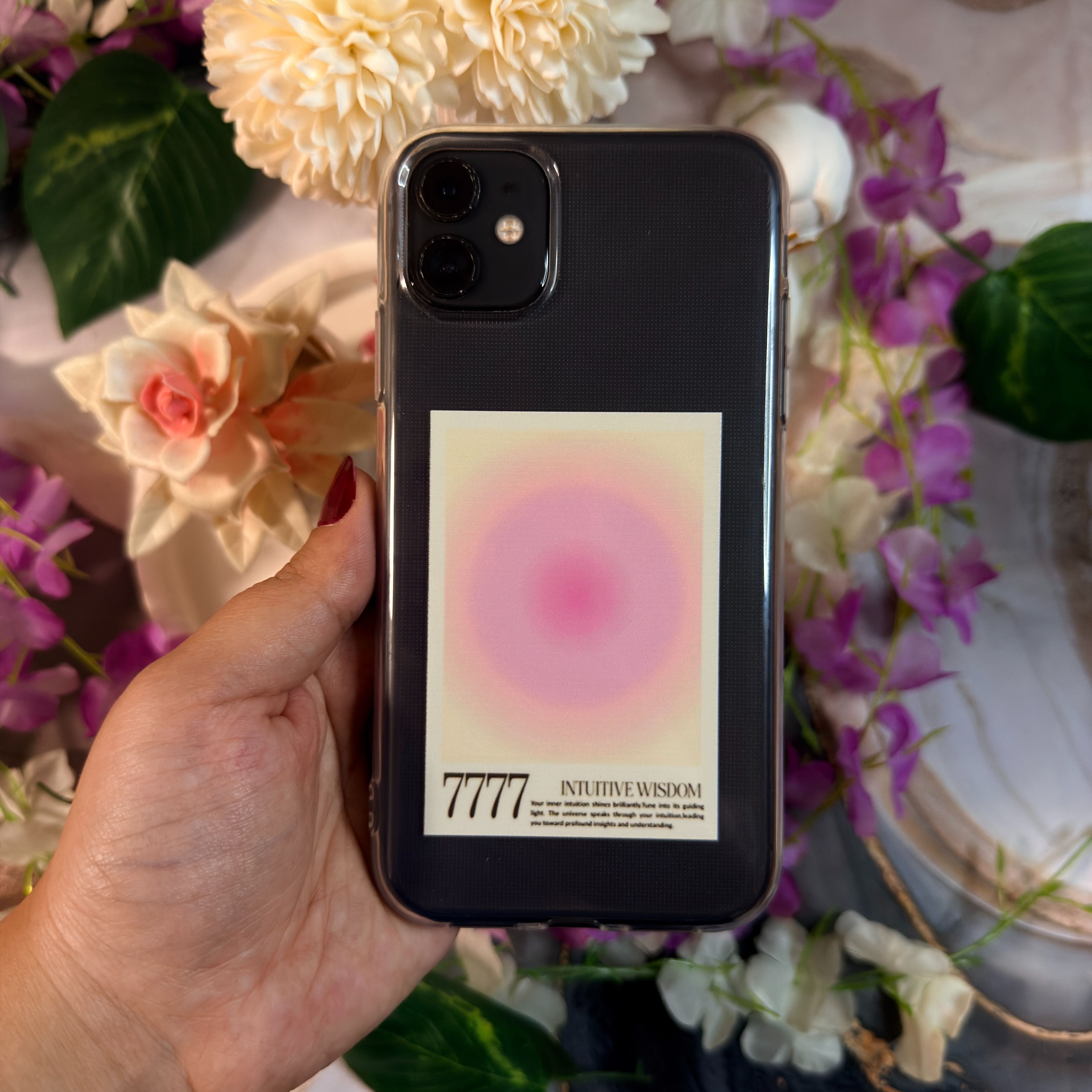 Aura Energy 7777 Premium Şeffaf Telefon Kılıfı