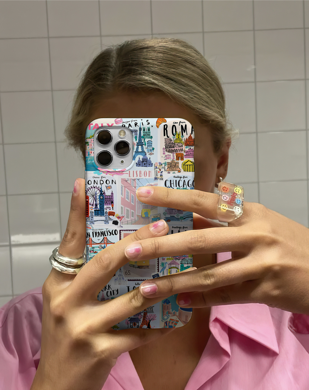 World Cities Premium Telefon Kılıfı